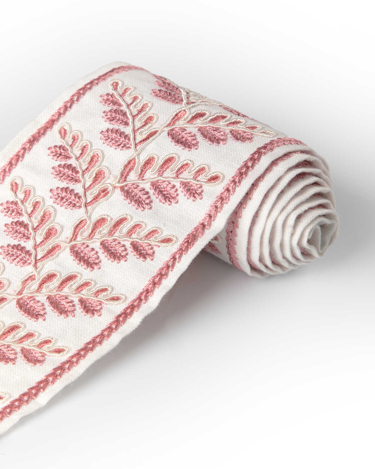 Fougere Border - Rosewood - BRUNSCHWIG & FILS Trim
