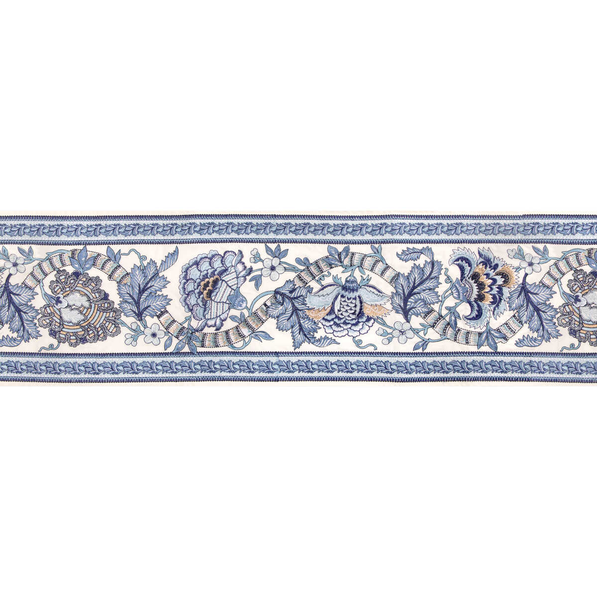 Lauris Border - Blue/Sky - BRUNSCHWIG & FILS Trim