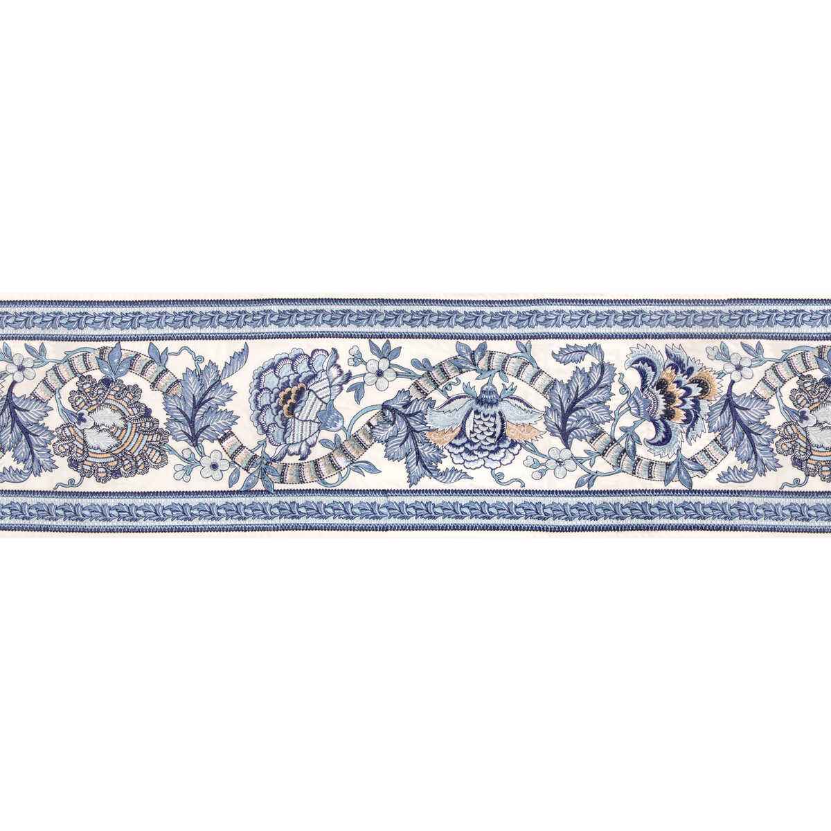Lauris-Border-Blue-Sky-Brunschwig-Fils-Trim - BRUNSCHWIG & FILS Trim