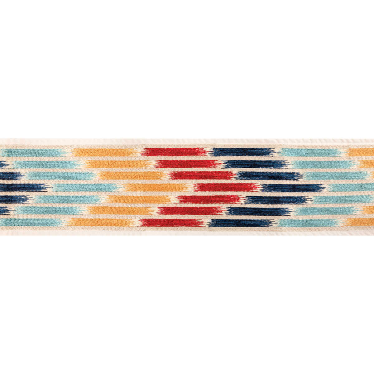 Cascade Border - Red/Blue