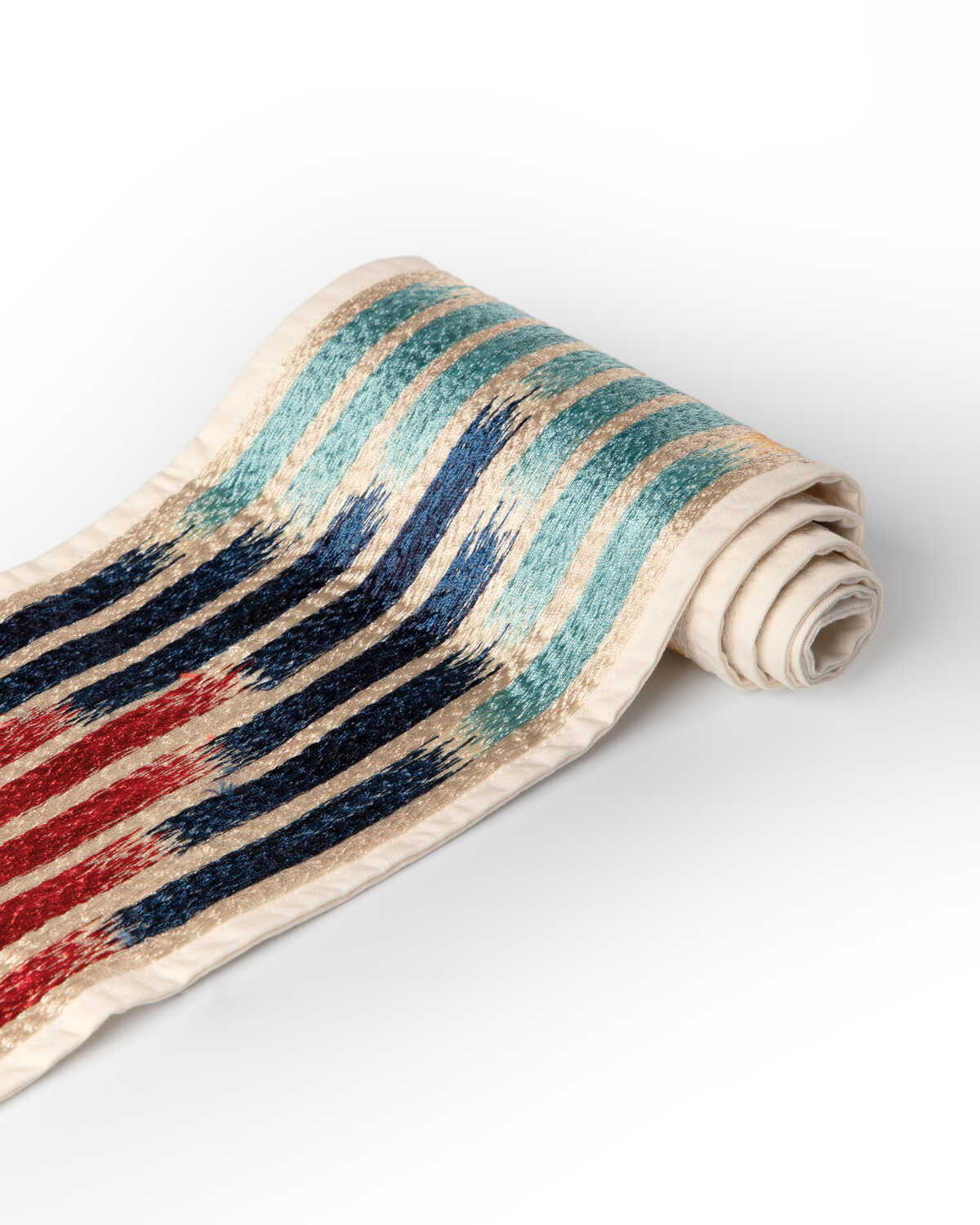 Cascade Border - Red/Blue - BRUNSCHWIG & FILS Trim