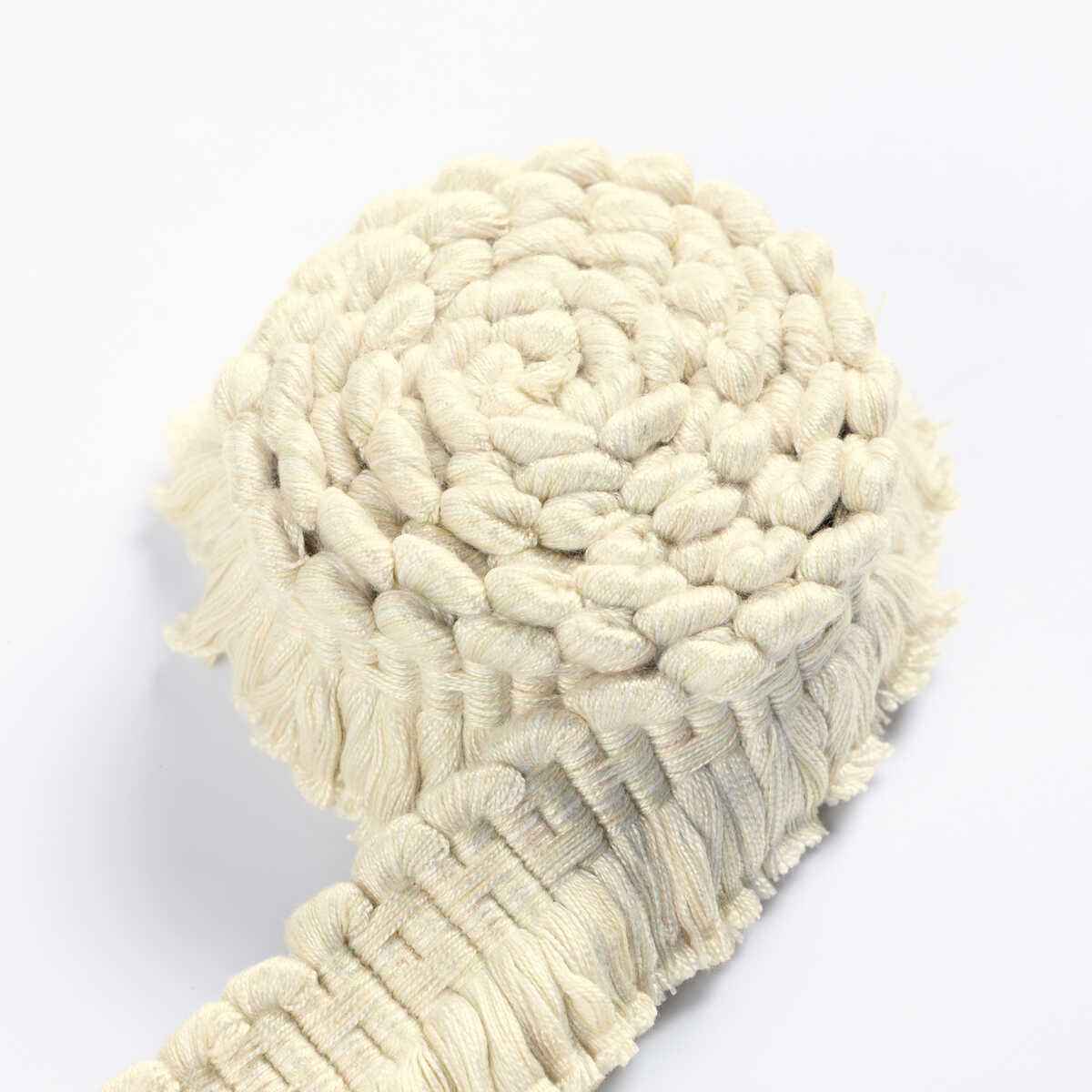 Montcel-Brush-Fringe-Ivory-Brunschwig-Fils-Trim - BRUNSCHWIG & FILS Trim
