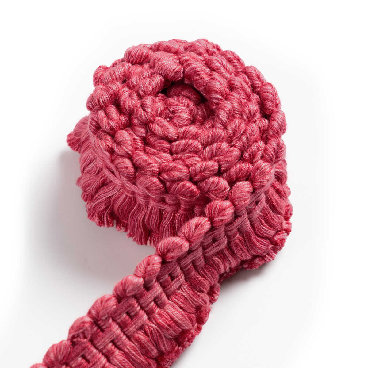 Montcel Brush Fringe - Rose - BRUNSCHWIG & FILS Trim