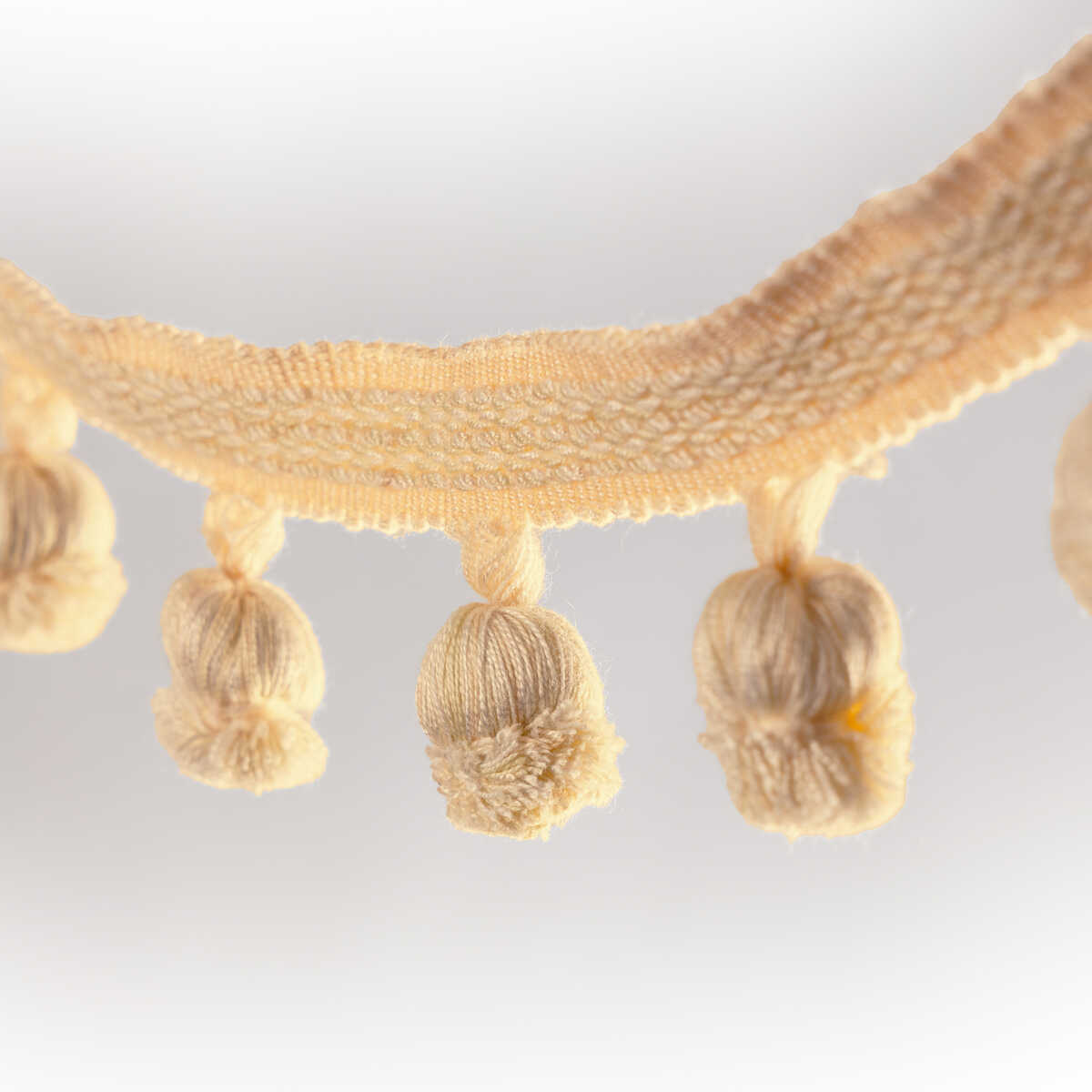 Montcel Pom Fringe - Beige - BRUNSCHWIG & FILS Trim