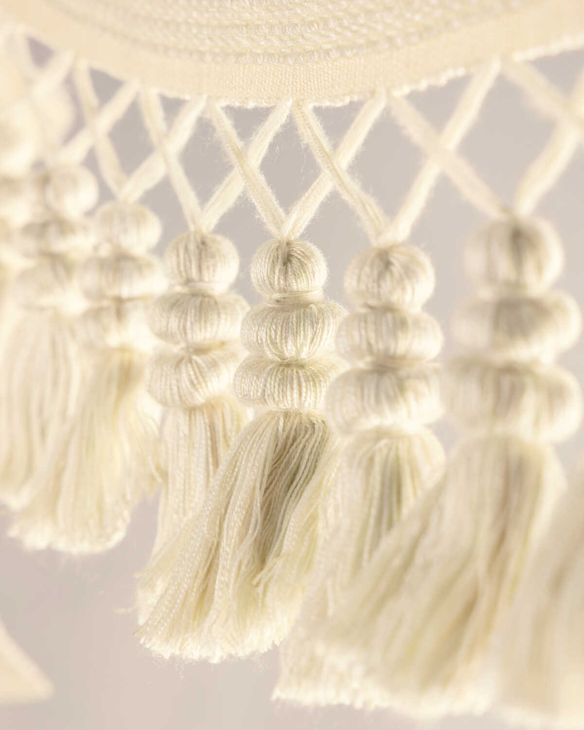 Montcel Tassel Fringe - Ivory - BRUNSCHWIG & FILS Trim