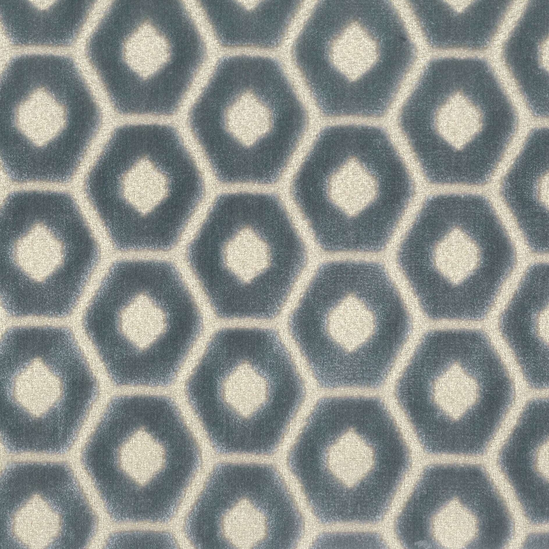 Tambourine 2 Lagoon by Stout Fabric