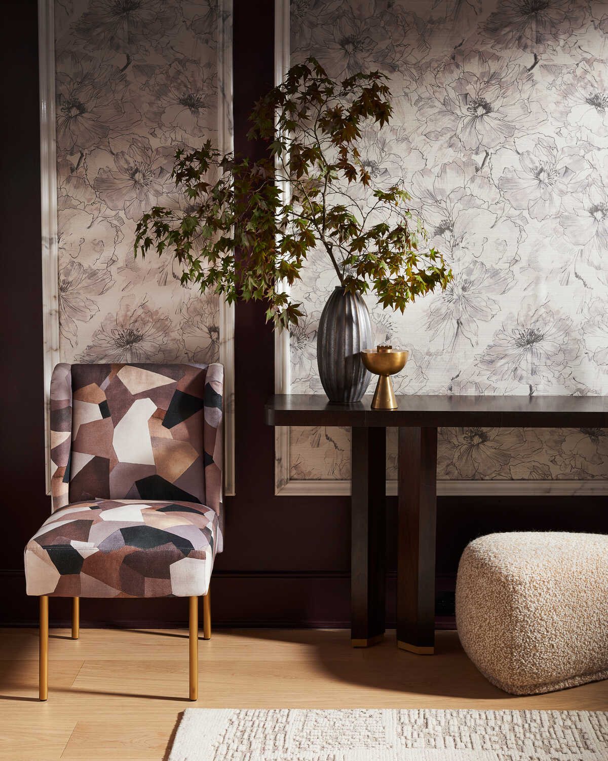 Tavoro - Anthracite - KRAVET COUTURE Tela