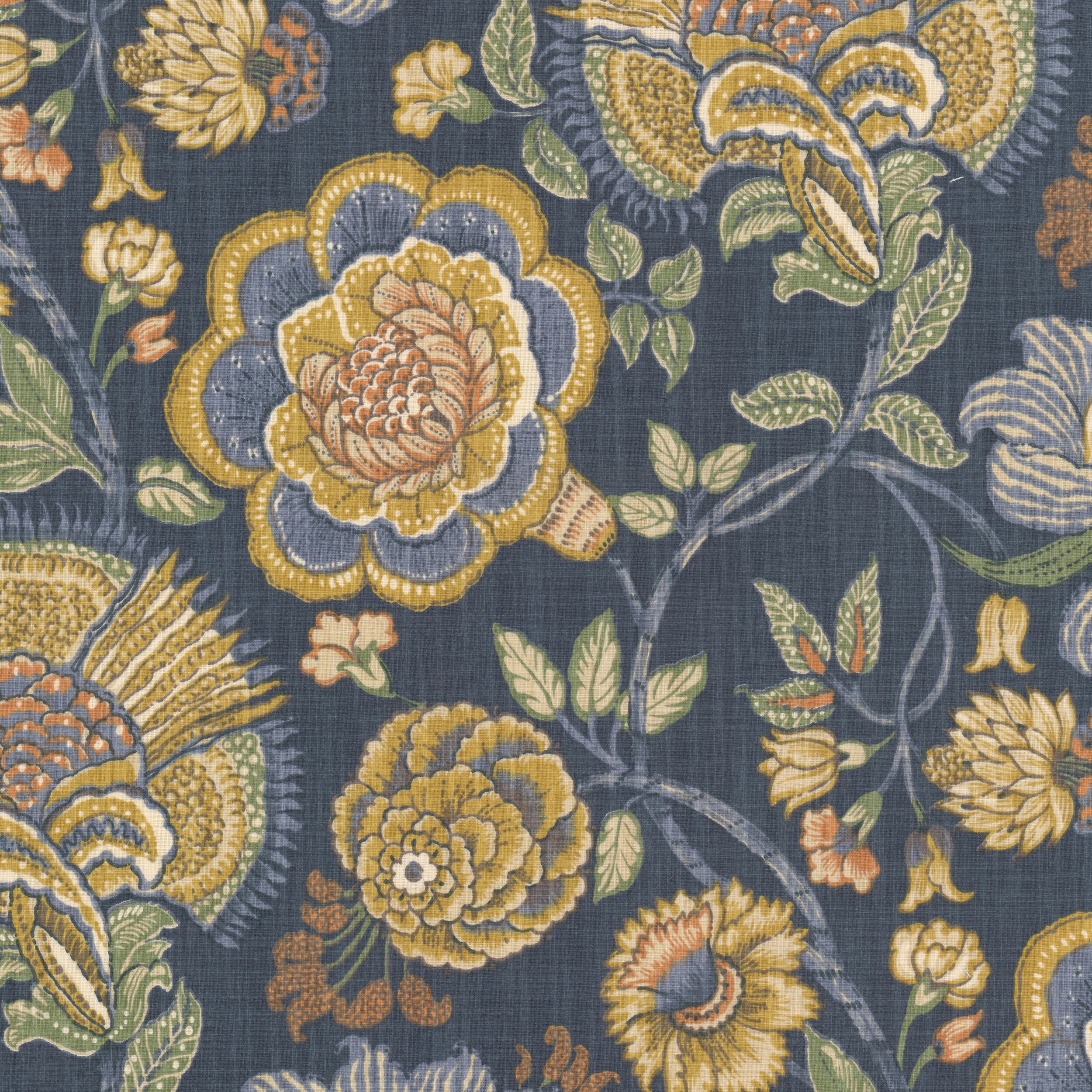Teaparty 1 Periwinkle by Stout Fabric