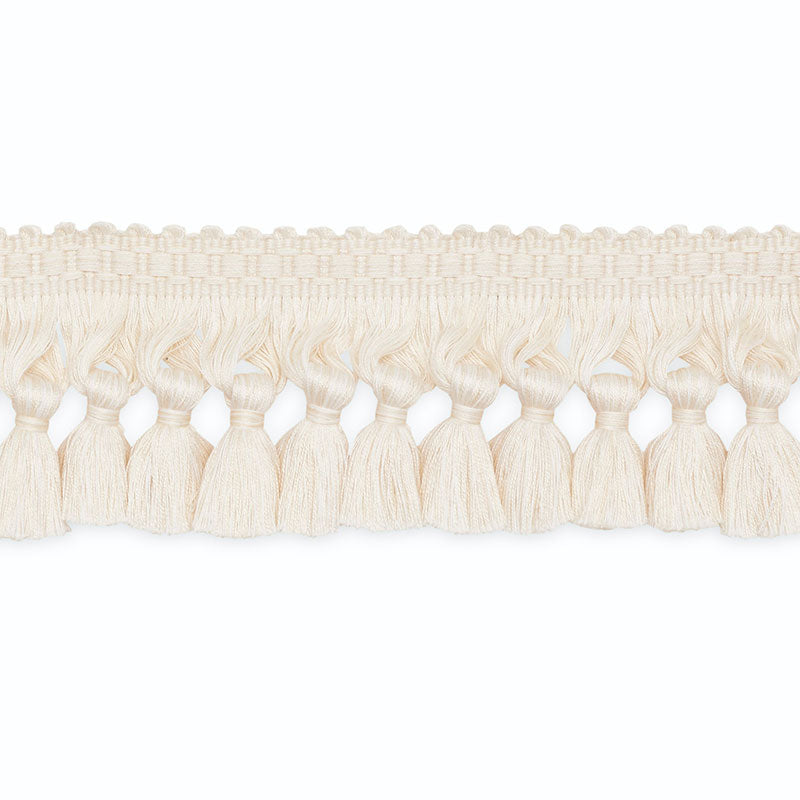 NINA-TASSEL-FRINGE-2-1-4-NATURAL-225-SCHUMACHER-TF1058-1 - Schumacher Trim