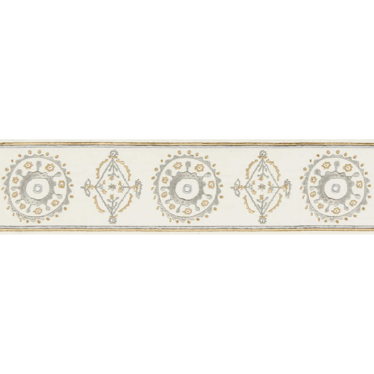 Belles Tape - Grey/Beige - LEE JOFA Trim