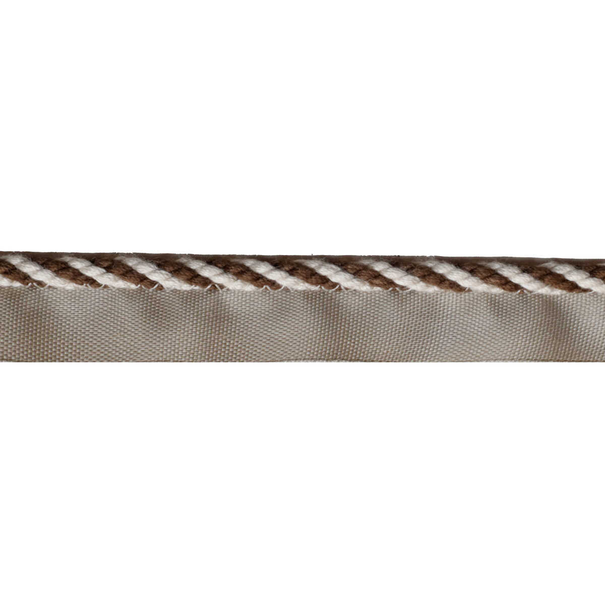 Strpd Cable Cord - Flax & Bronze - LEE JOFA Trim