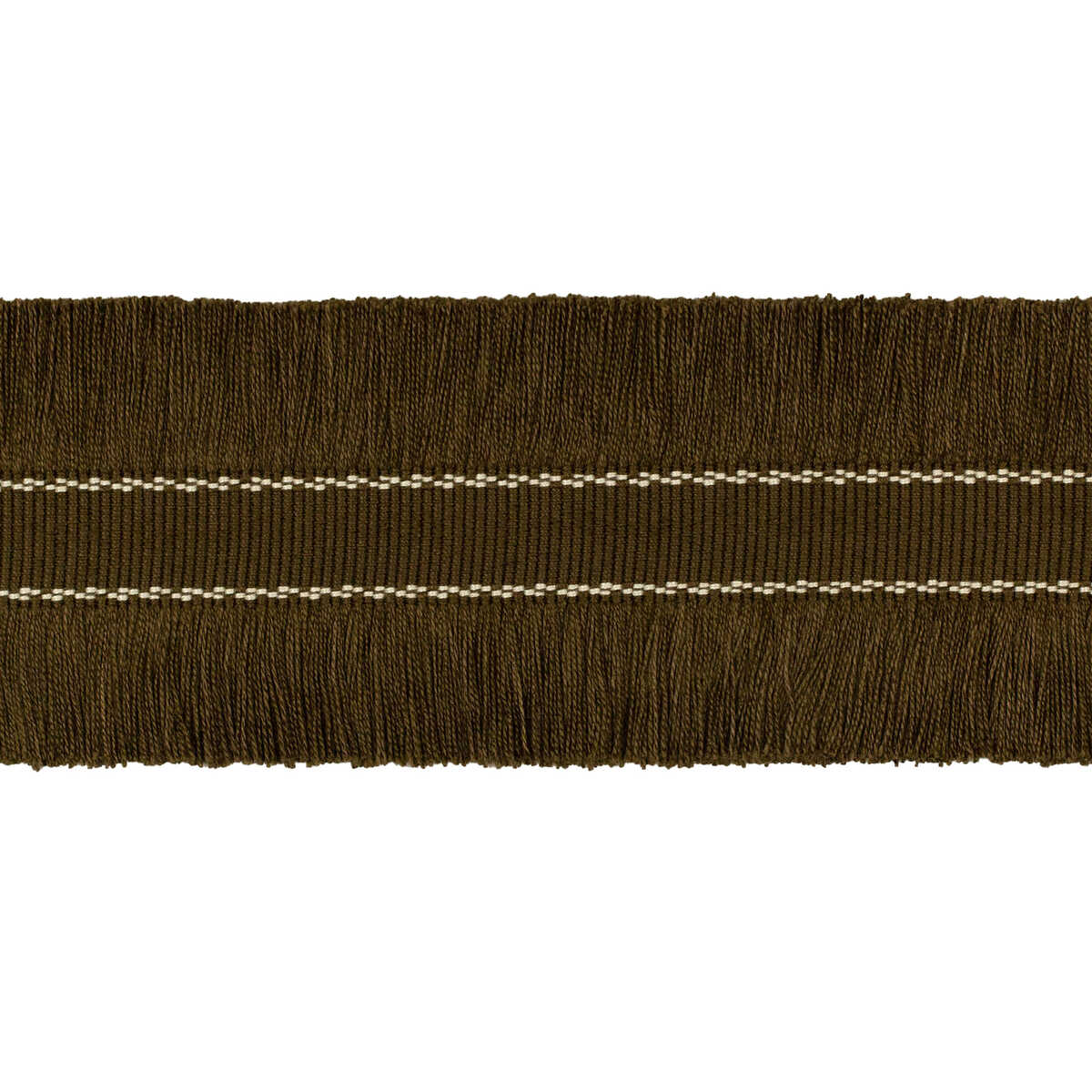 Cut Ruche Fringe - Bronze