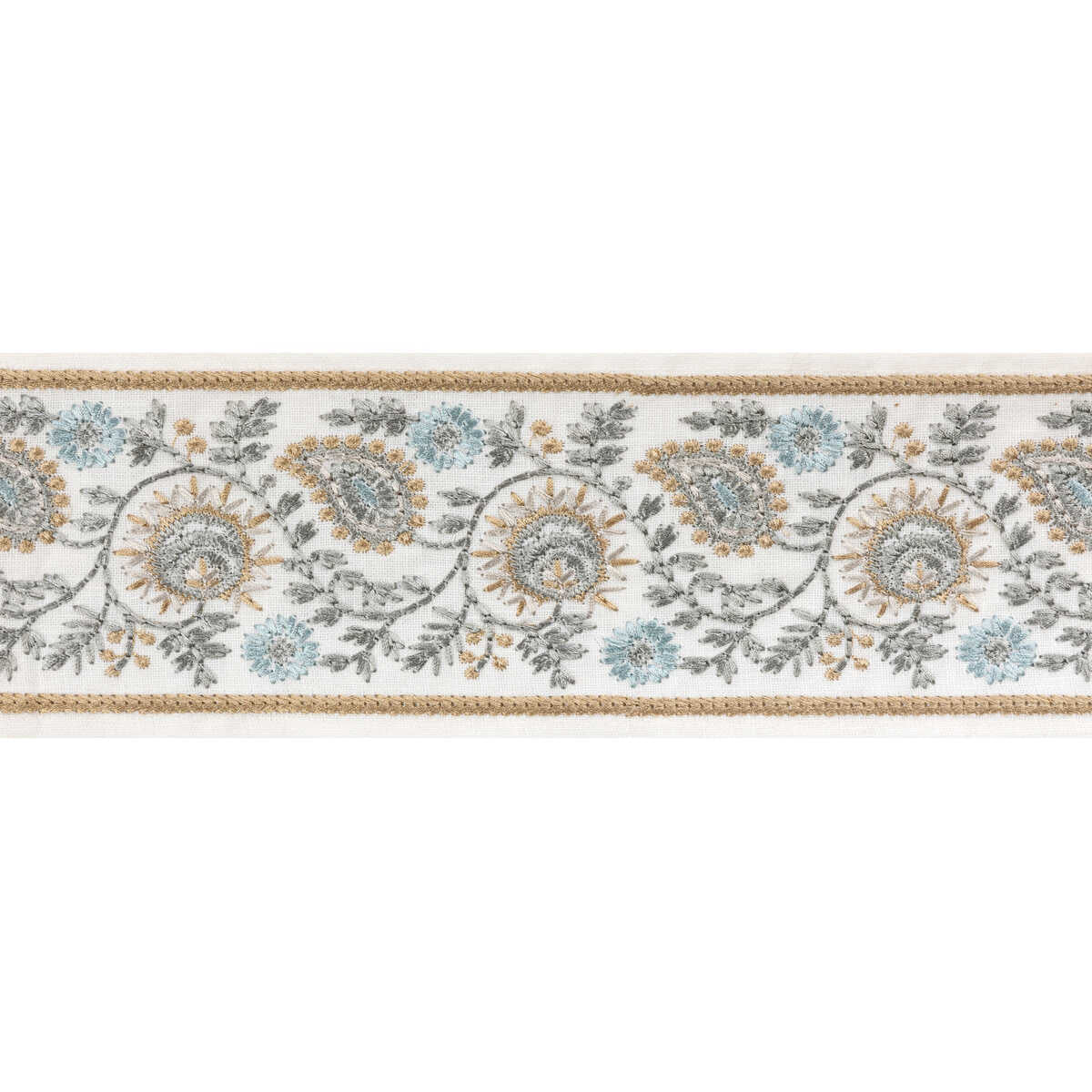 Bremhill Emb Tape - Straw - LEE JOFA Trim