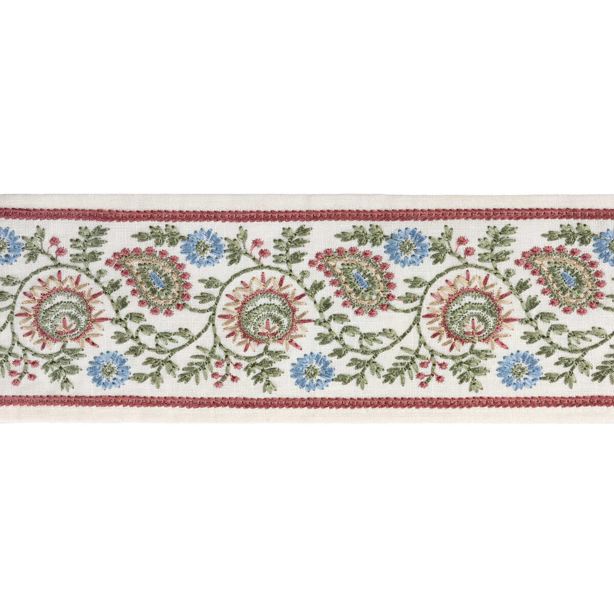 Bremhill Emb Tape - Rose - LEE JOFA Trim
