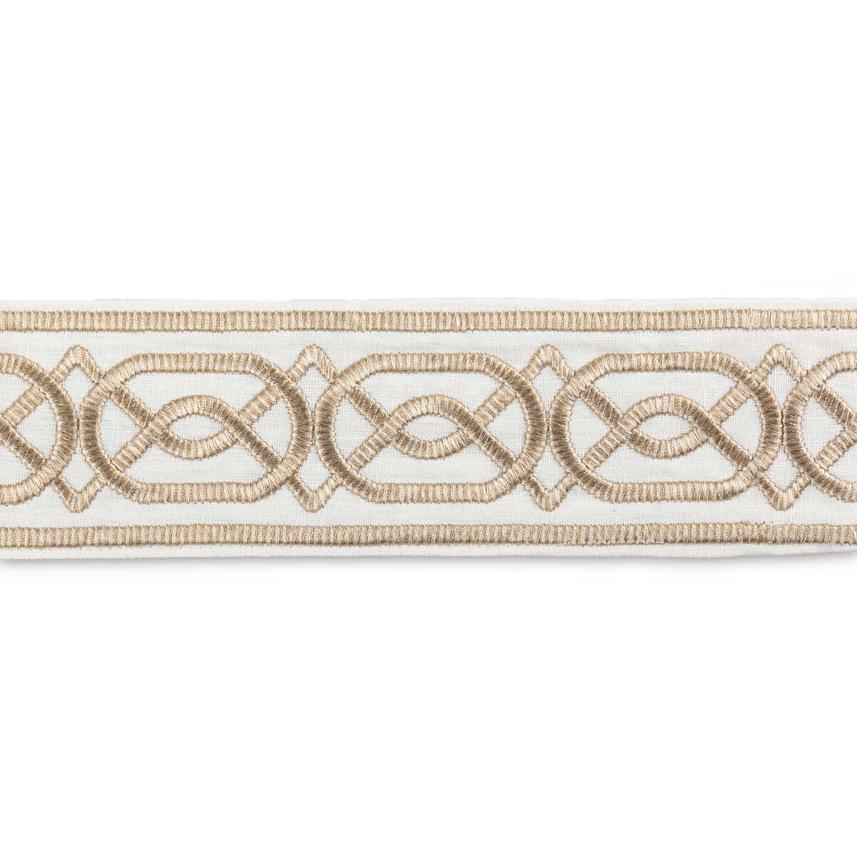 Shire Emb Tape - Beige - LEE JOFA Trim