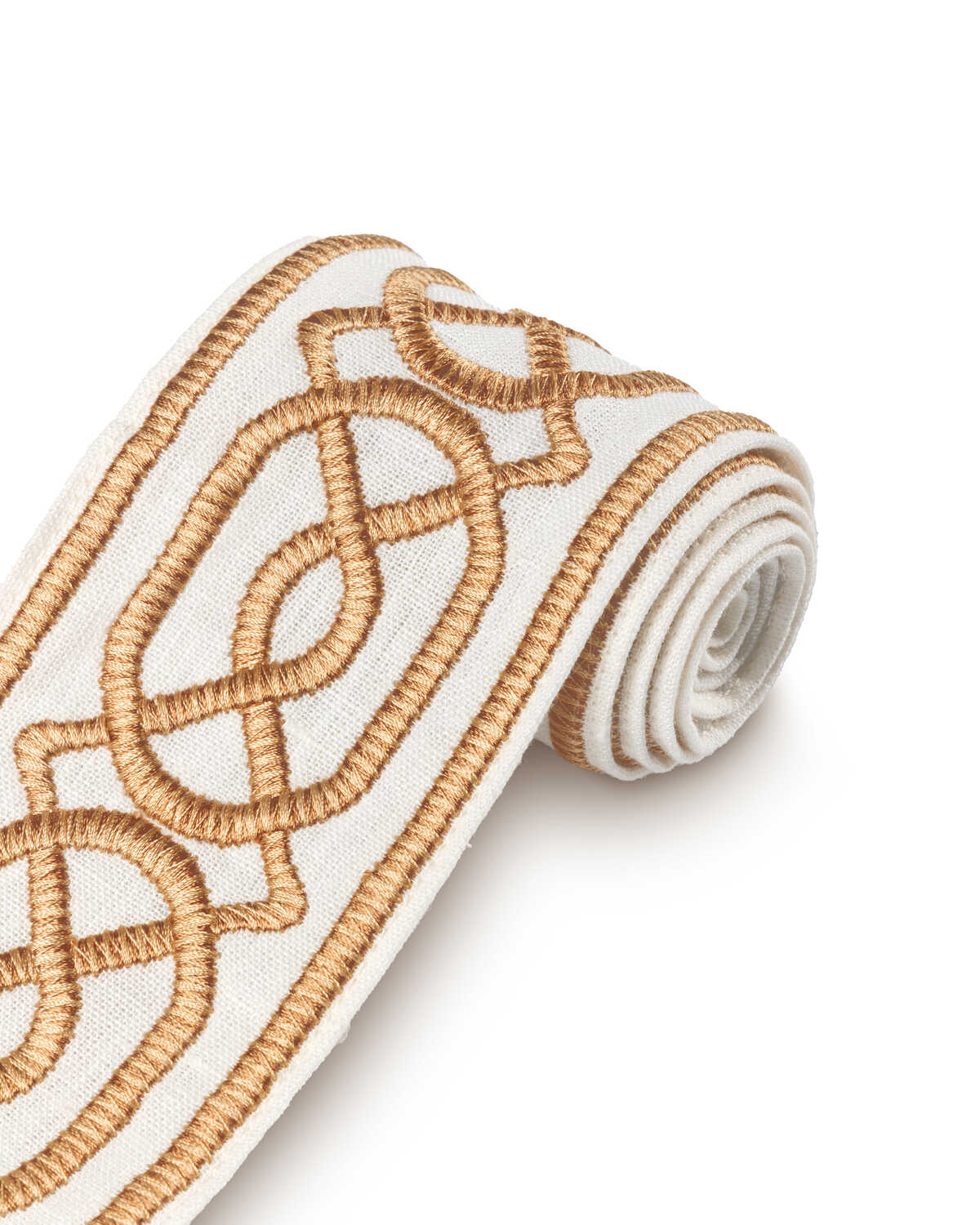 Shire Emb Tape - Wheat - LEE JOFA Trim