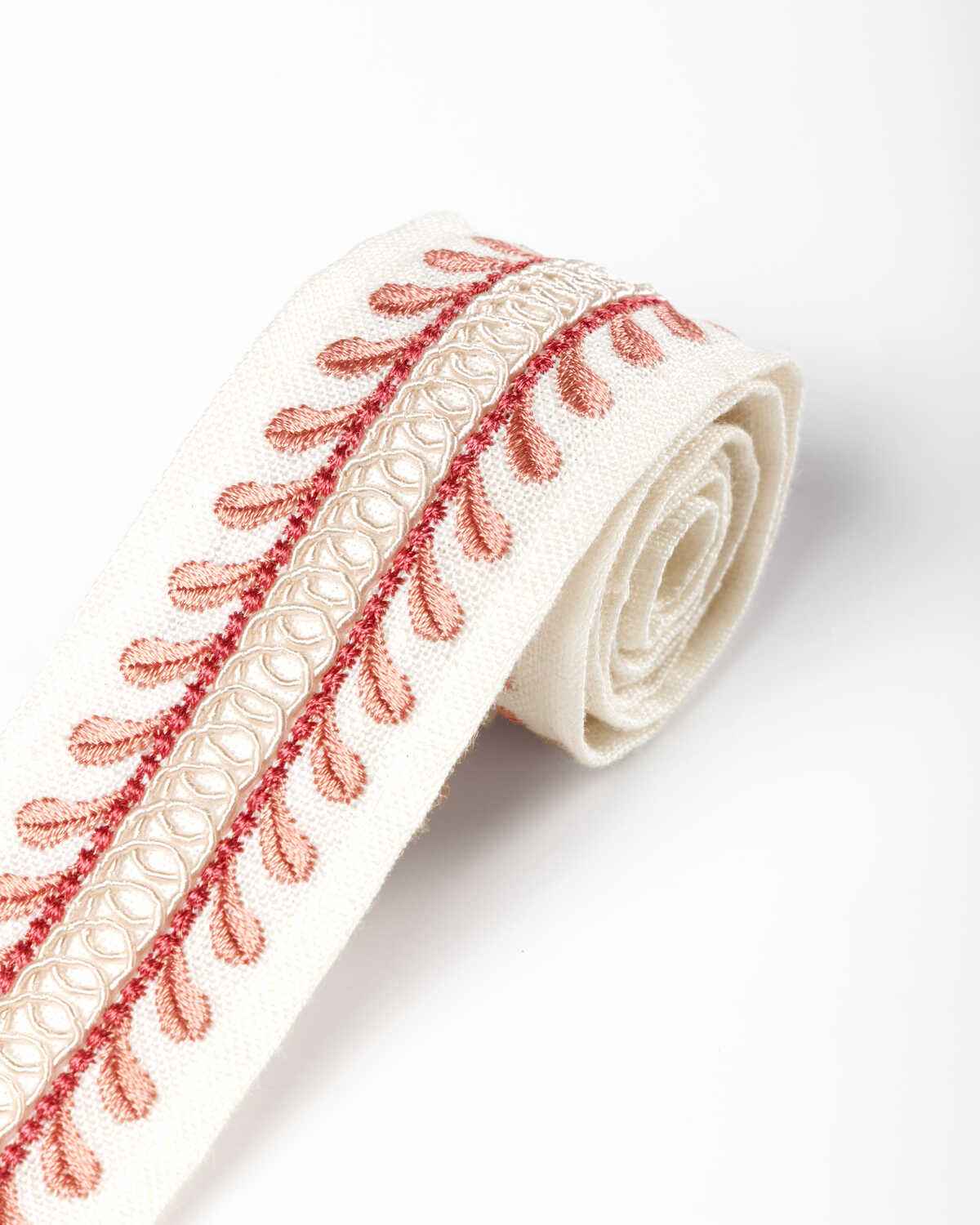 Tapton-Emb-Tape-Coral-Lee-Jofa-Trim - LEE JOFA Trim