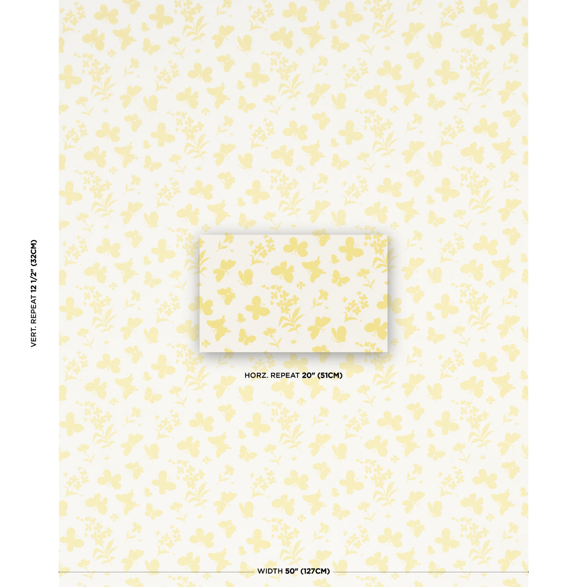 BUTTERFLIES-BUTTERCUP-SCHUMACHER-TL400000 - Schumacher Fabric