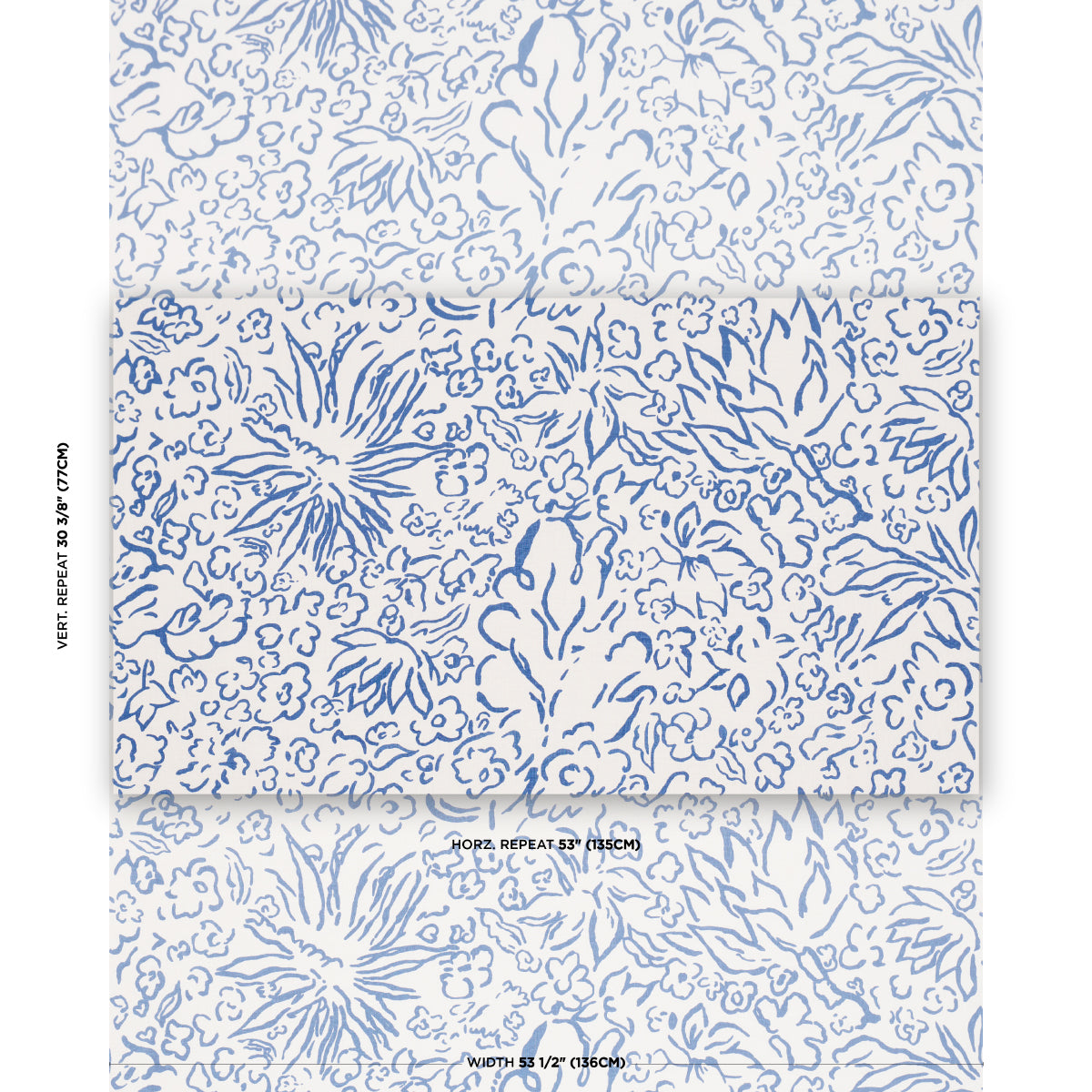 MATISSE-COBALT-SCHUMACHER-TL400053 - Schumacher Fabric