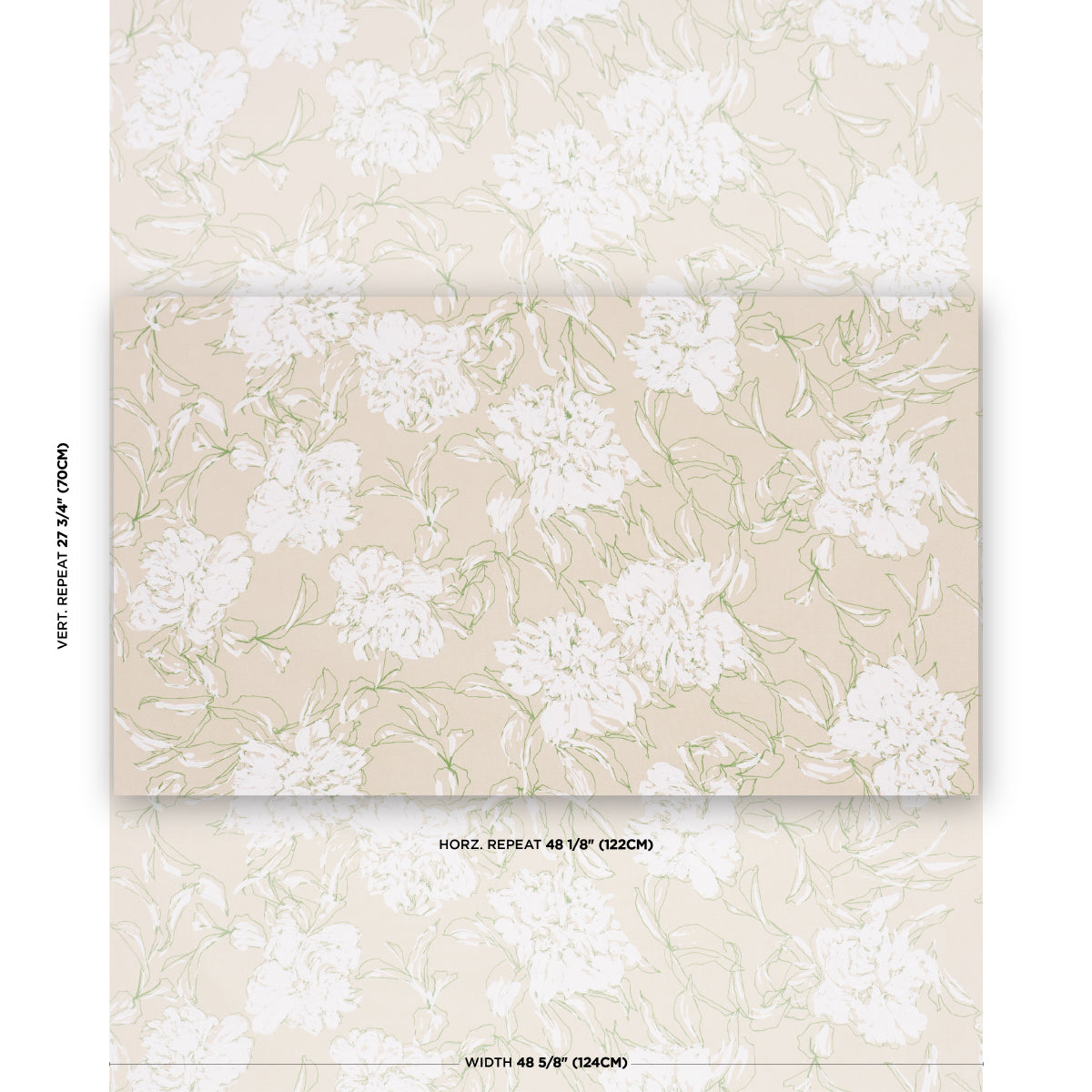 PEONY-SILHOUETTE-LEAF-SCHUMACHER-TL400061 - Schumacher Fabric