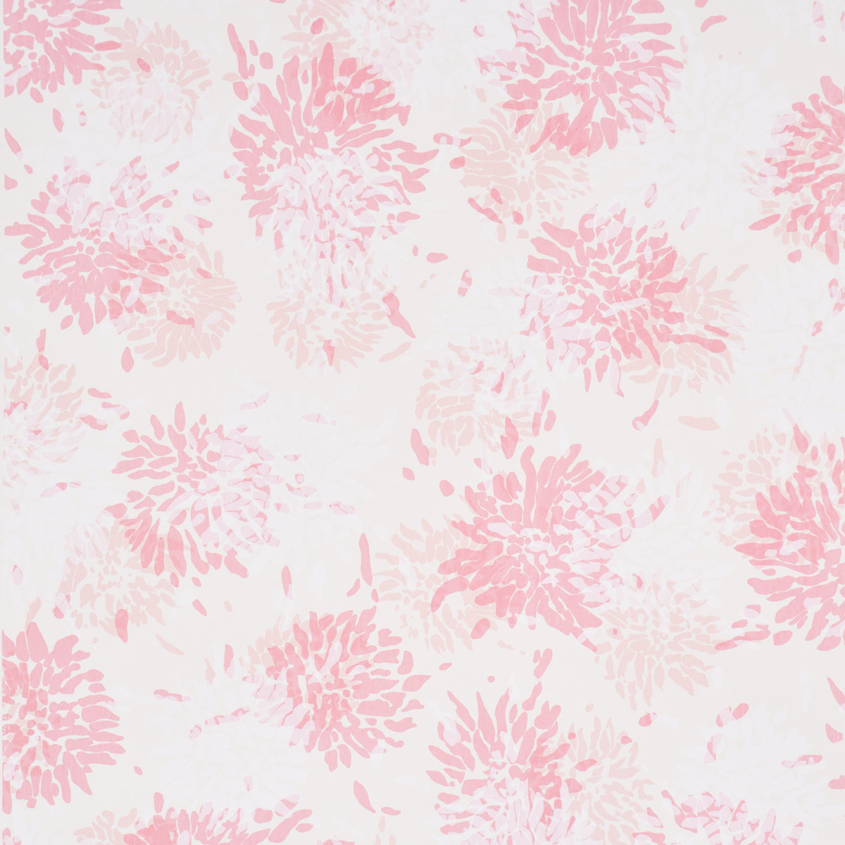 CHRYSANTHEMUM-BY-TILLETT-PINKY-SCHUMACHER-TL800002 - Schumacher Wallpaper