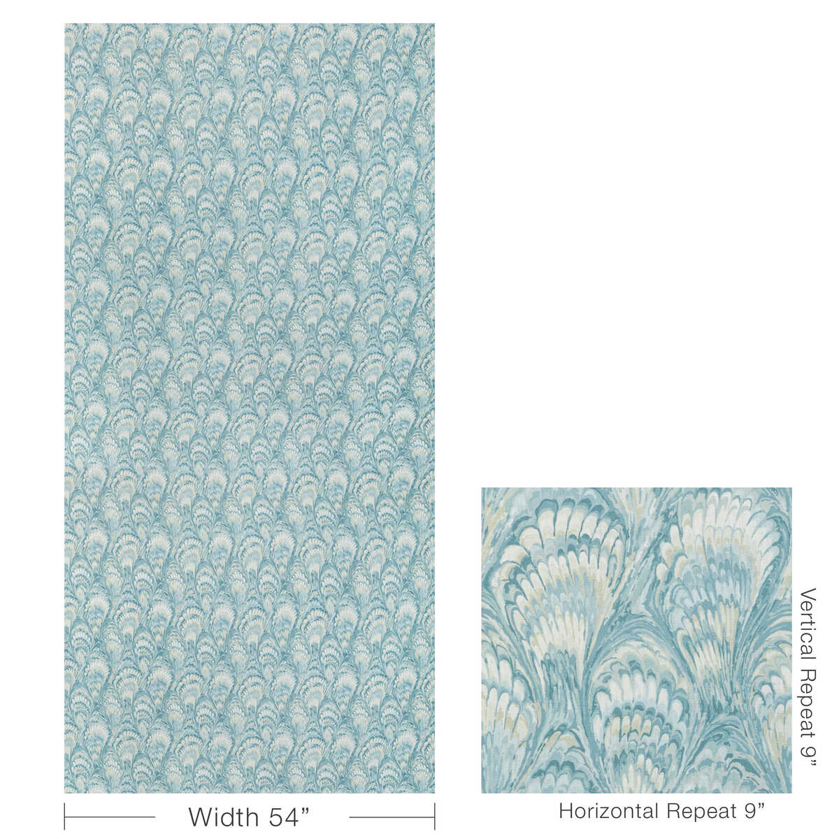 Torcello - Lagoon - KRAVET BASICS Fabric