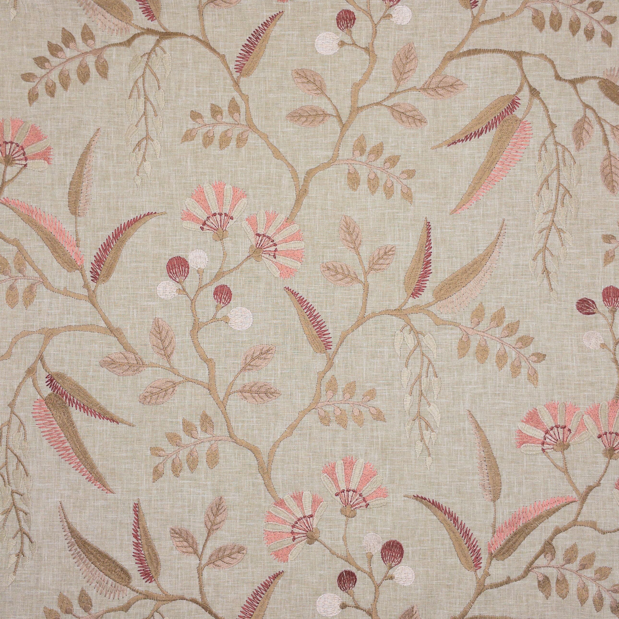 Toucan 1 Rosewood by Stout Fabric