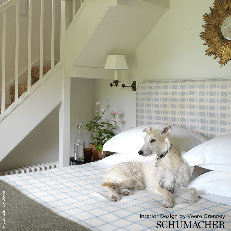 TOWNLINE-ROAD-AQUA-SCHUMACHER-TOWN003 - Schumacher Fabric