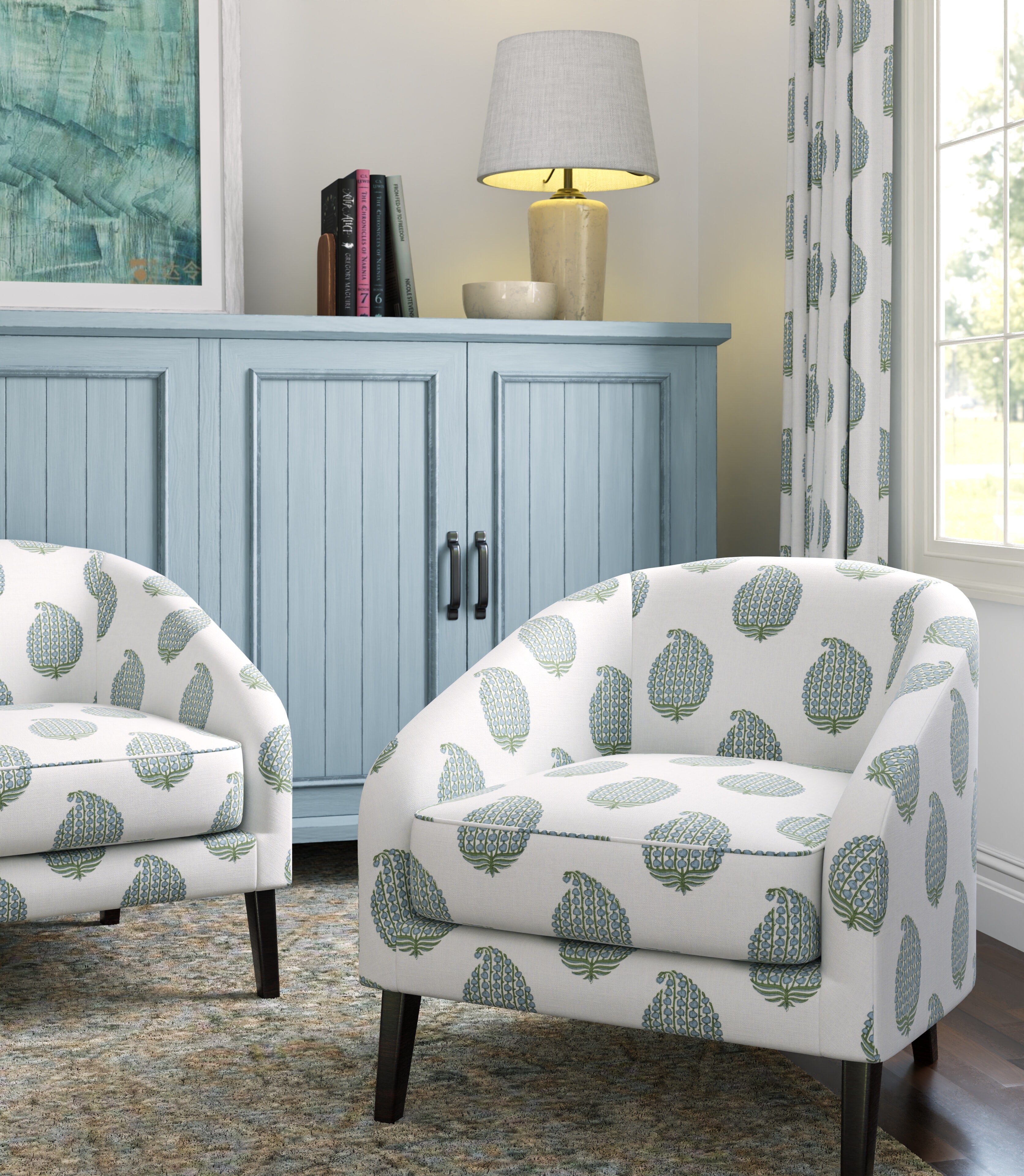 Vanpatton 2 Seaglass - Stout Textiles Fabric