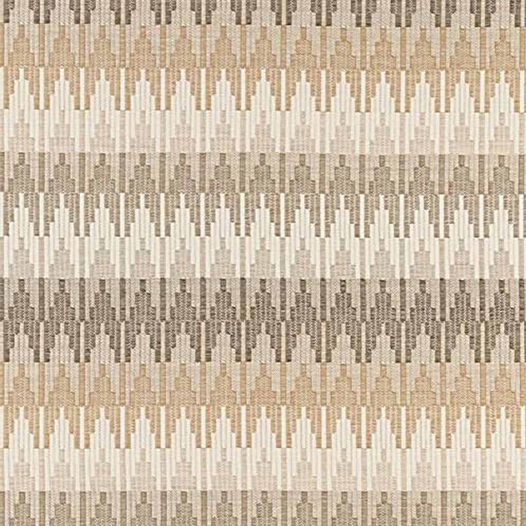 Color: Beige Tan, Material: 100% Subrella Acrylic, Mildew Resistant: Yes, Recommended Use: Indoor Outdoor Upholstery Cushion Pillow Drapery, Warranty: 5 Year, Water Repellent: Yes, Width: 54", Type: Patterns, Selvedge: Left-Right, Repeat: 8.345Vx1H