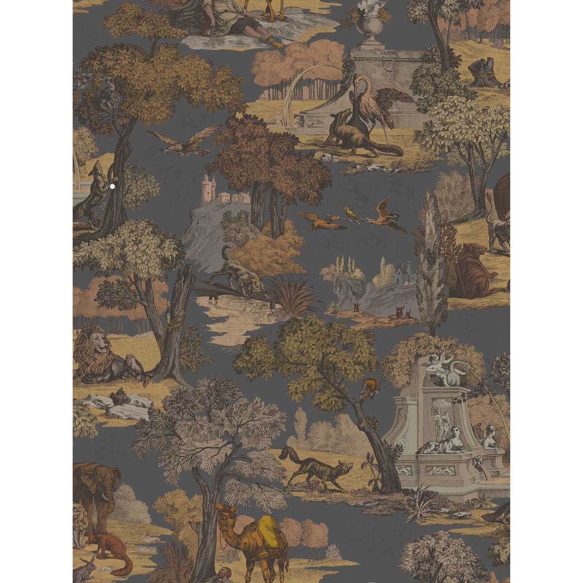 Versailles Grand Print - Gngr Char - COLE & SON Tela