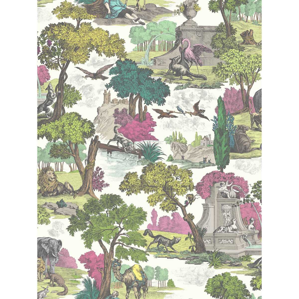 Versailles Grand Print - Brt Class Multi - COLE & SON Tela