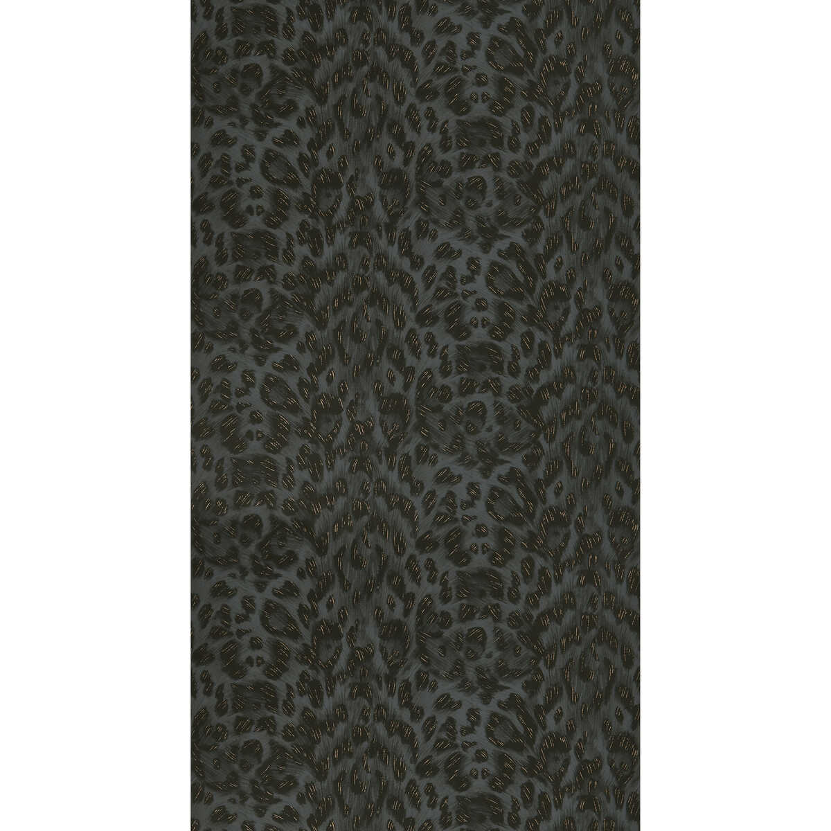 Felis - Charcoal/Rose Gold - CLARKE AND CLARKE Wallpaper