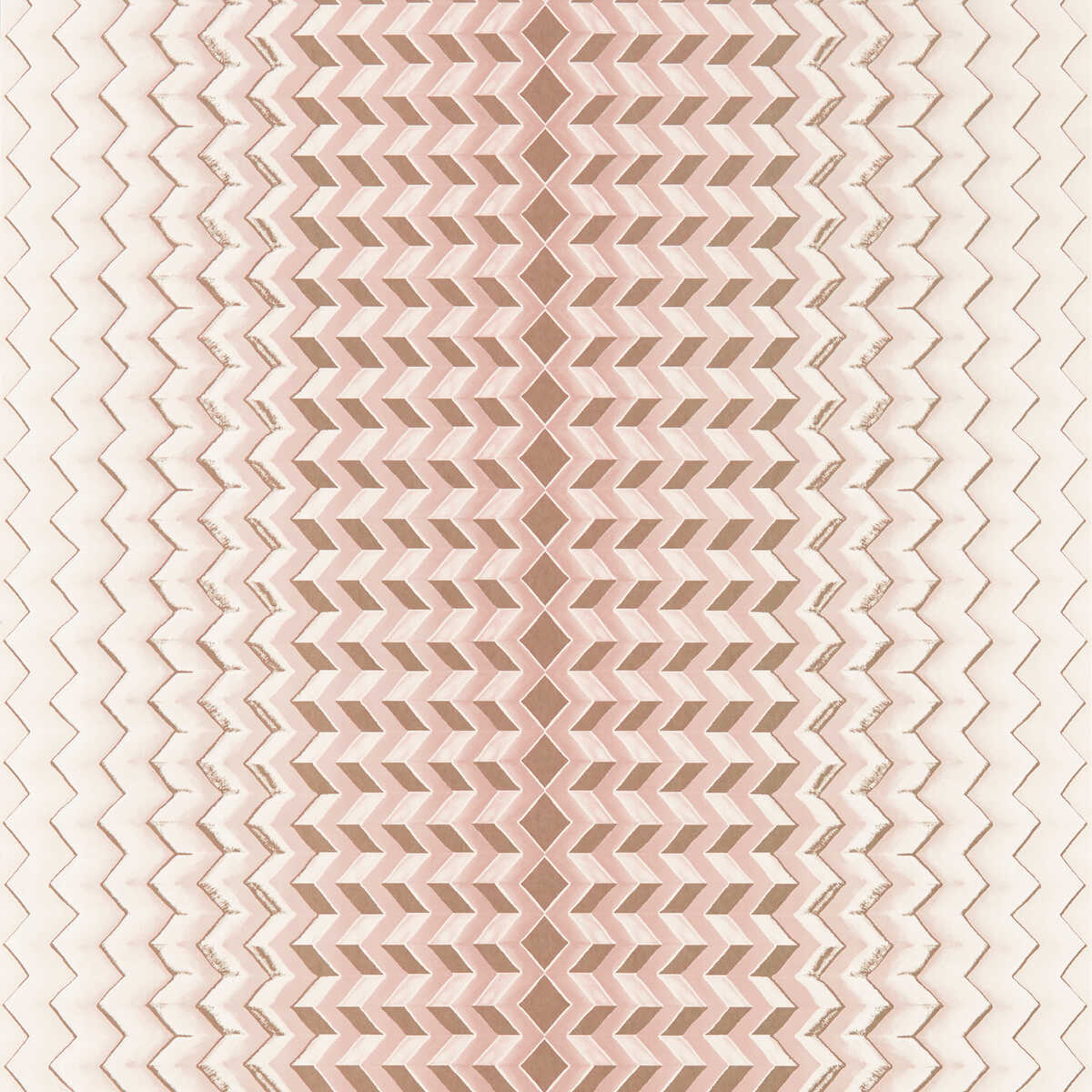 Fragment - Blush/Gold Wp - CLARKE AND CLARKE Wallpaper