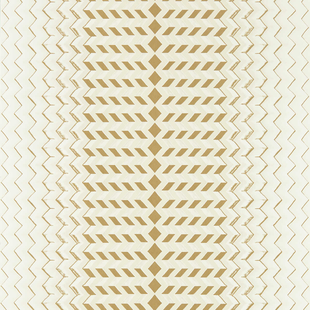 Fragment - Natural/Gold Wp - CLARKE AND CLARKE Wallpaper