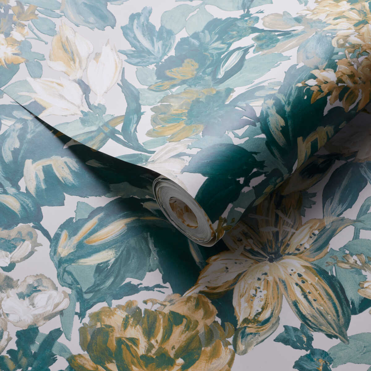 Lilum - Glade Wp - CLARKE AND CLARKE Wallpaper