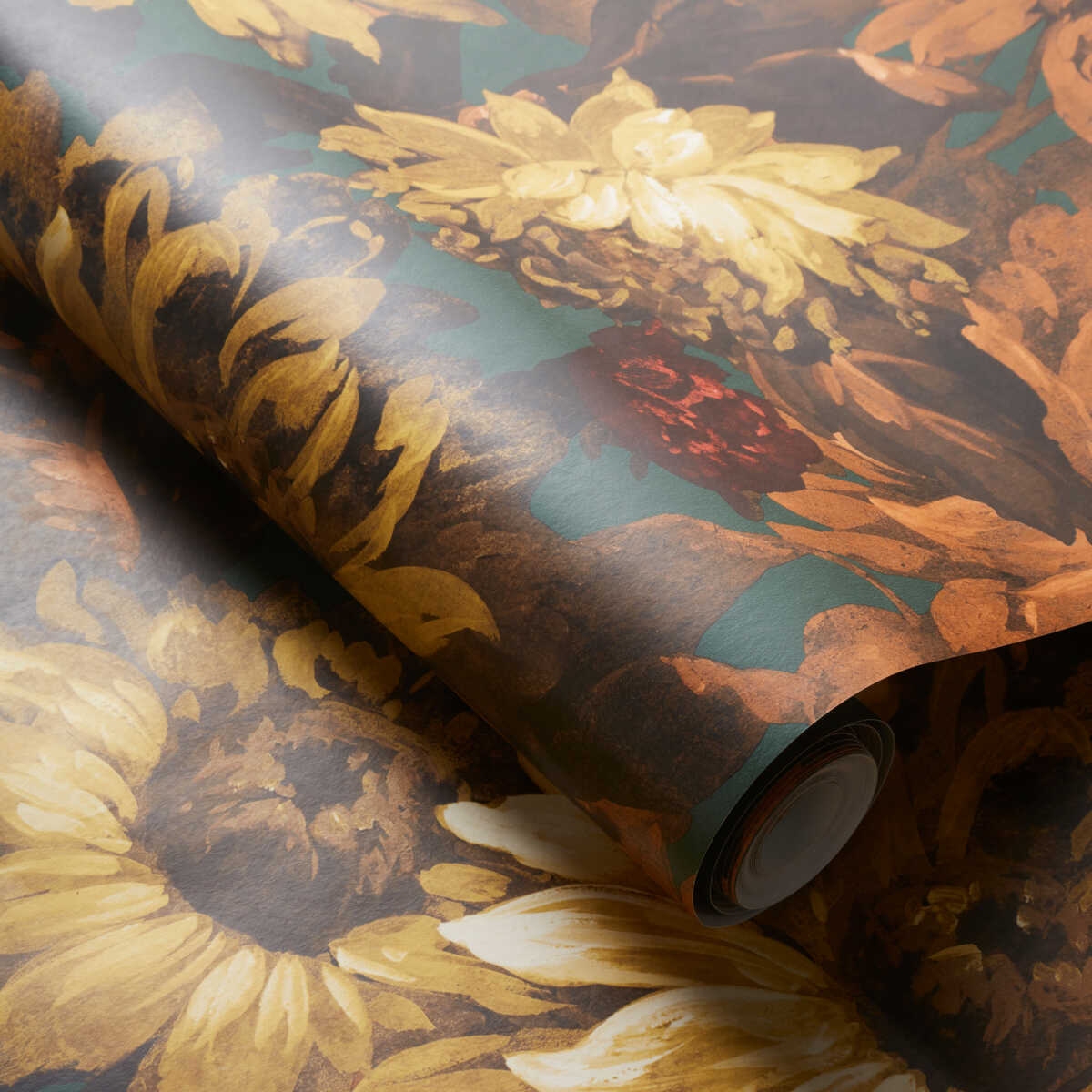 Sunforest - Sage Russet Wp - CLARKE AND CLARKE Wallpaper