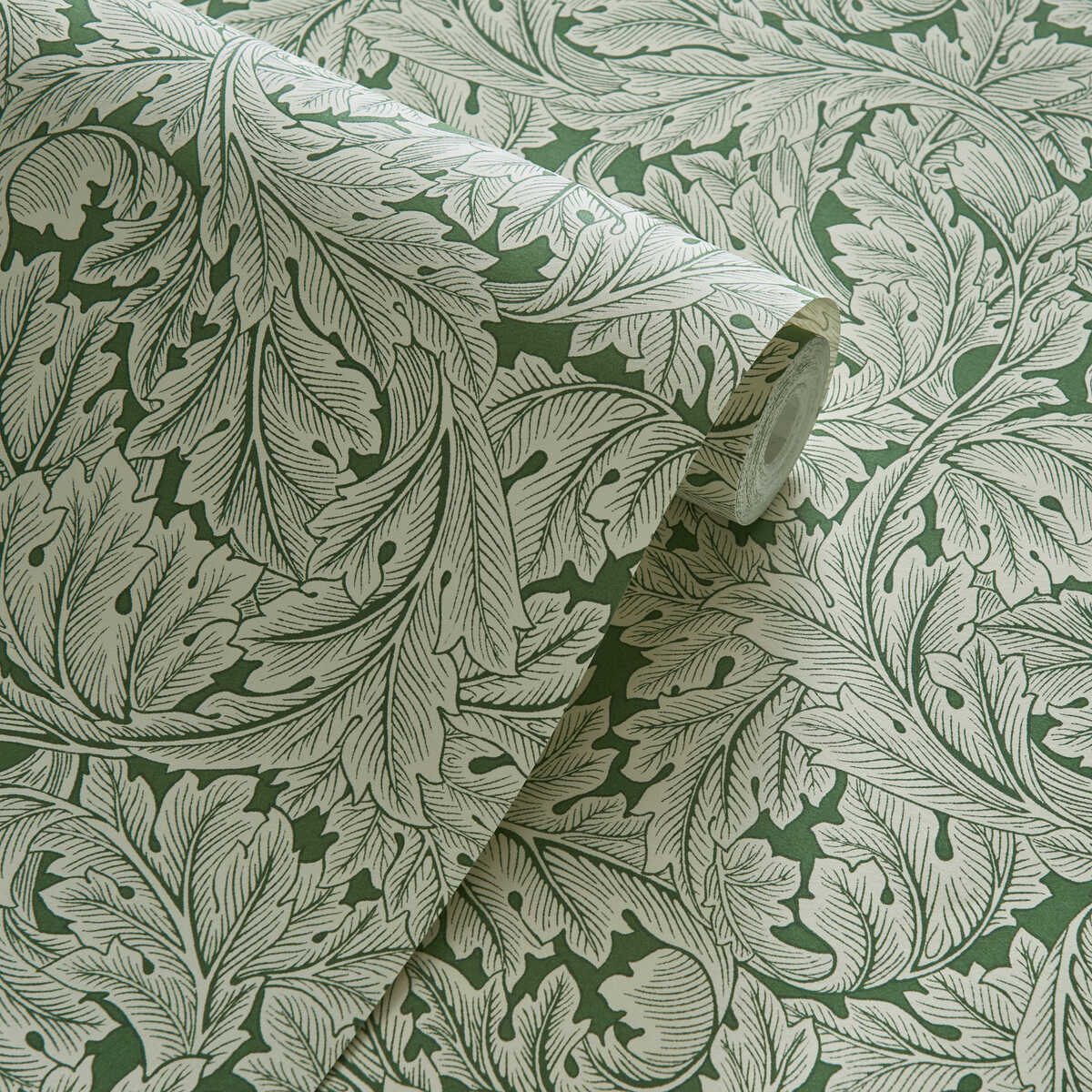 Acanthus Wp - Sage - CLARKE AND CLARKE Papel pintado