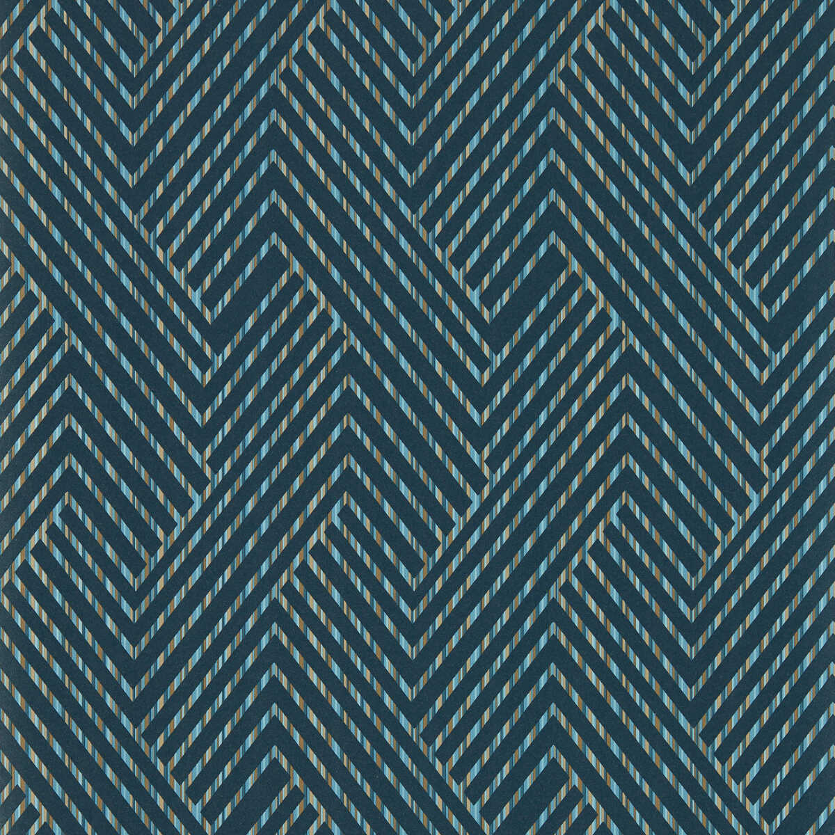 Grassetto - Midnight Wp - CLARKE AND CLARKE Wallpaper