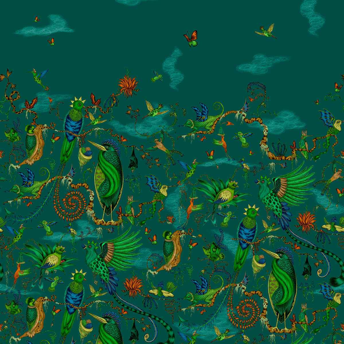 Cloud-Forest-Teal-Wp-Clarke-And-Clarke-Wallpaper