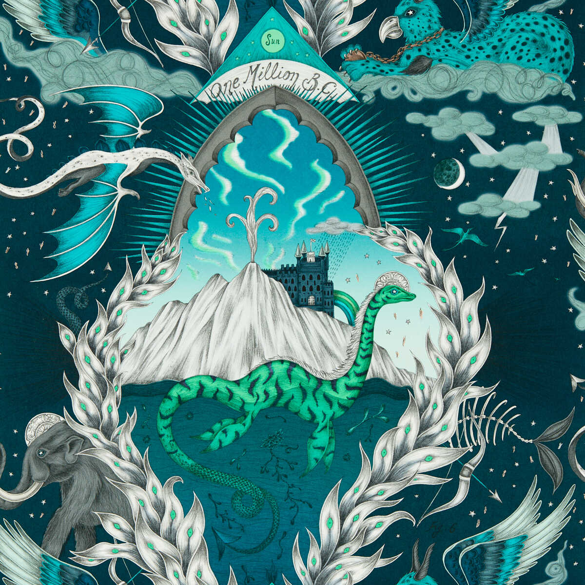 Highlandia - Marine Wp - CLARKE AND CLARKE Papel pintado