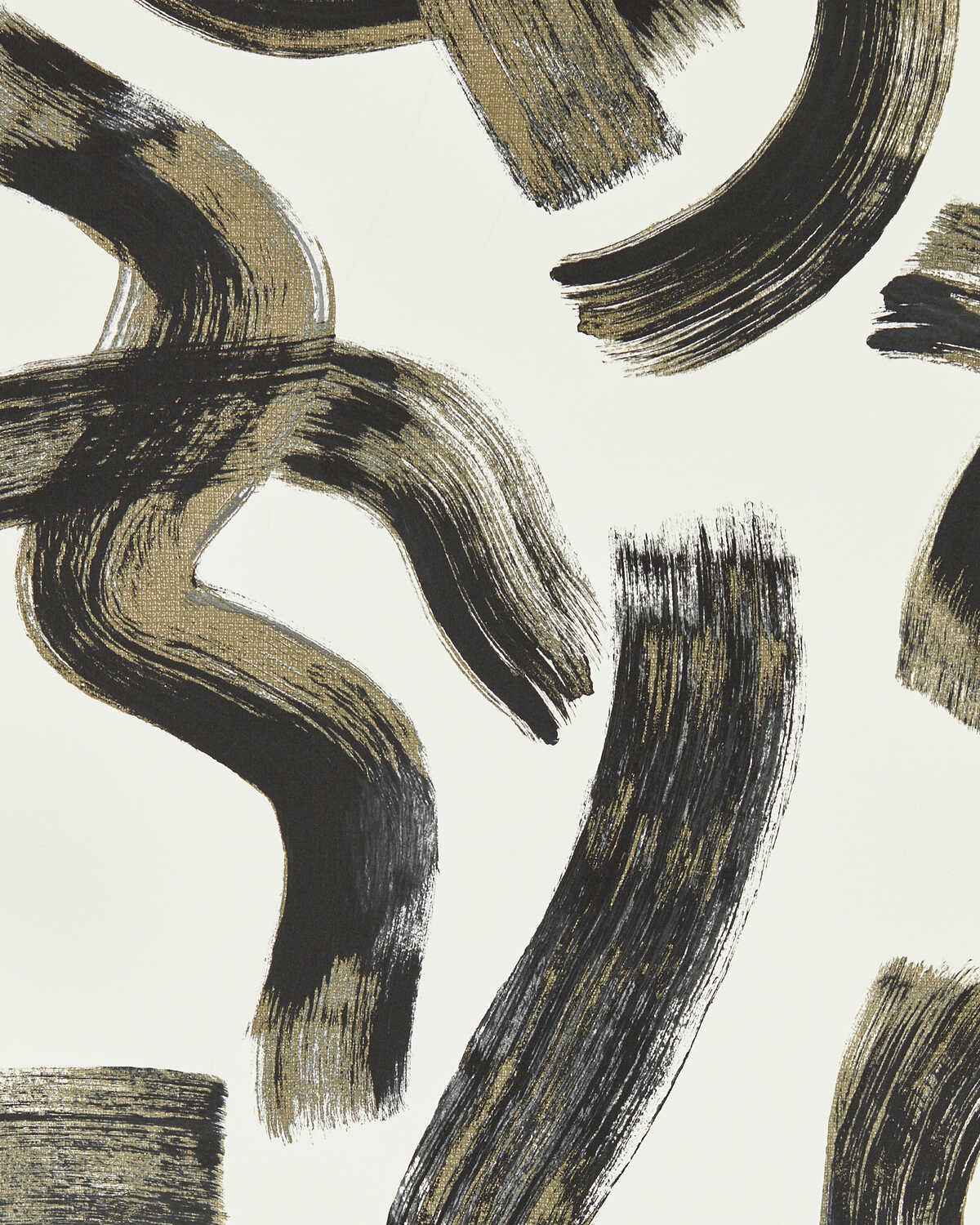 Malevich-Noir-Clarke-And-Clarke-Wallpaper - CLARKE AND CLARKE Wallpaper