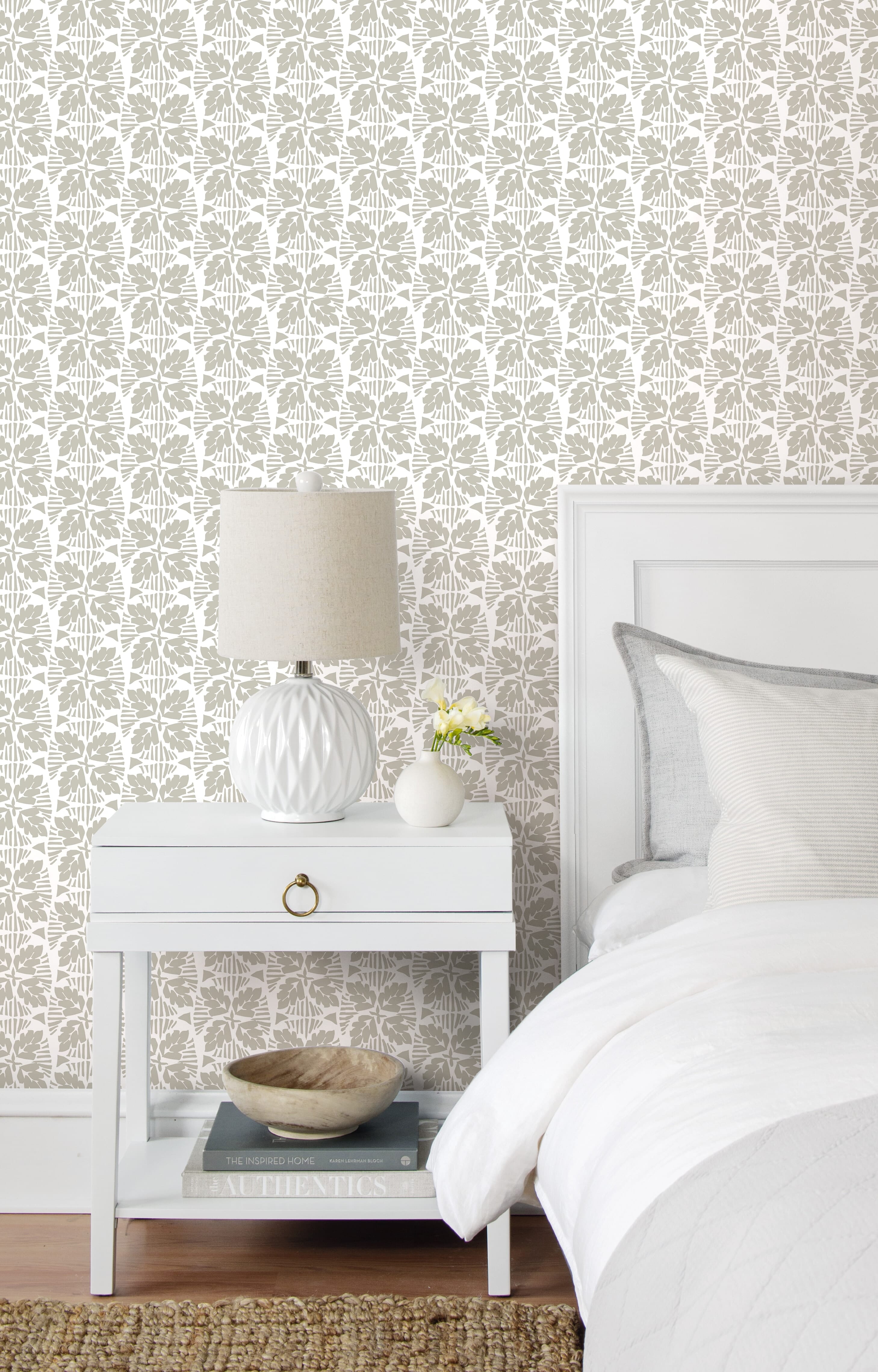 W02vl-4 Keylargo Grey Wallpaper - Stout Textiles - Stout Textiles Wallpaper