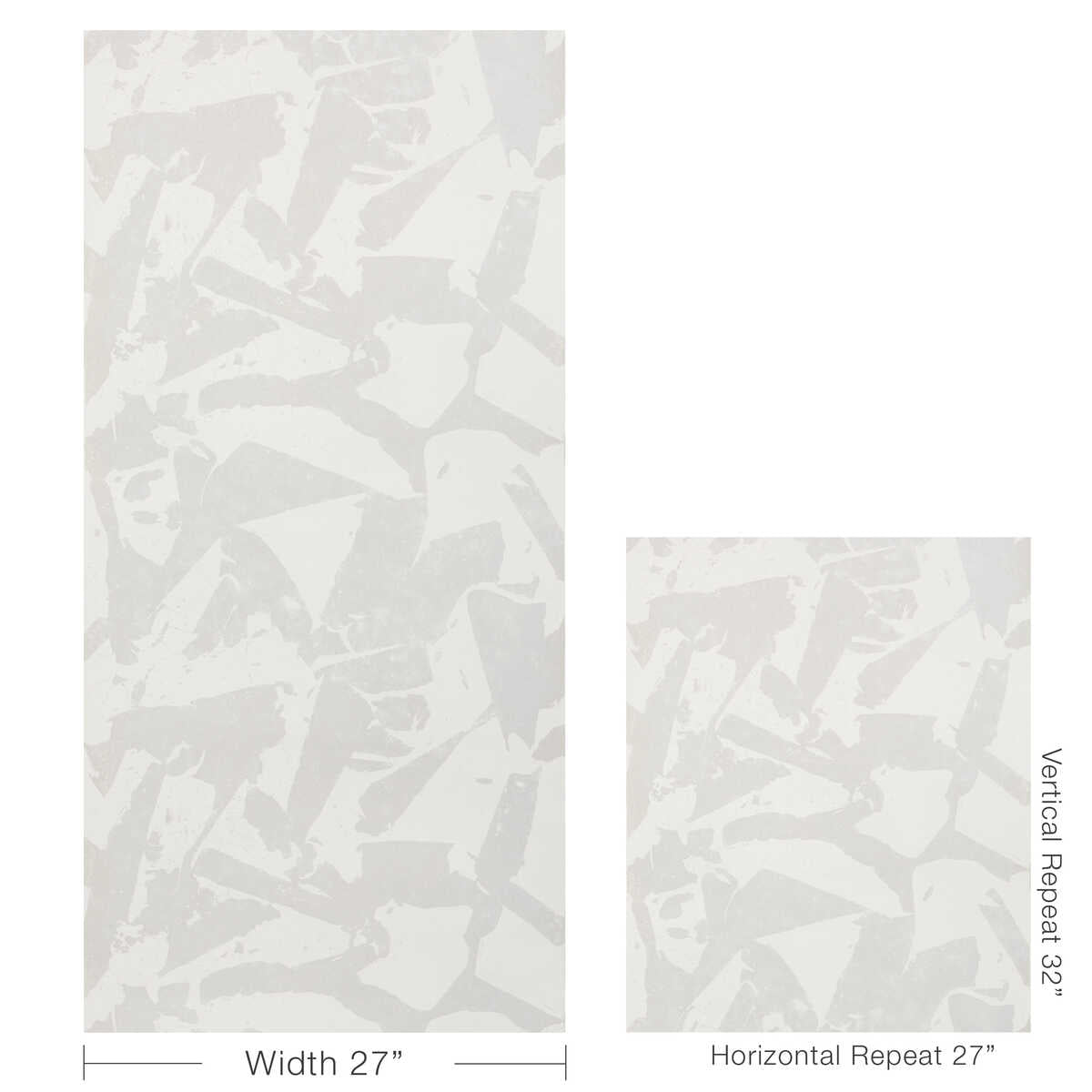 Social Canvas - Plaster - KRAVET COUTURE Wallpaper