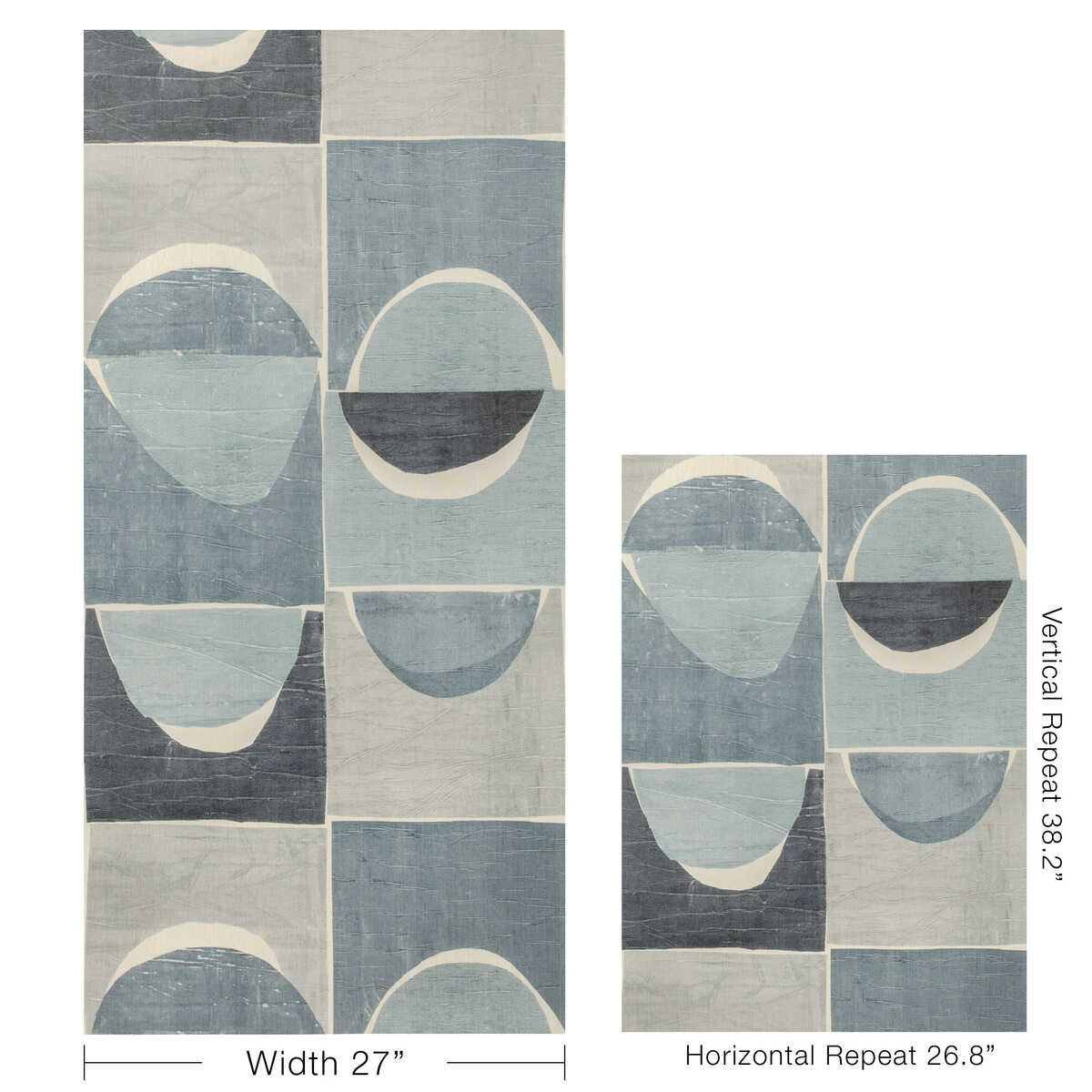 Niko Mod - Indigo - KRAVET COUTURE Papel pintado