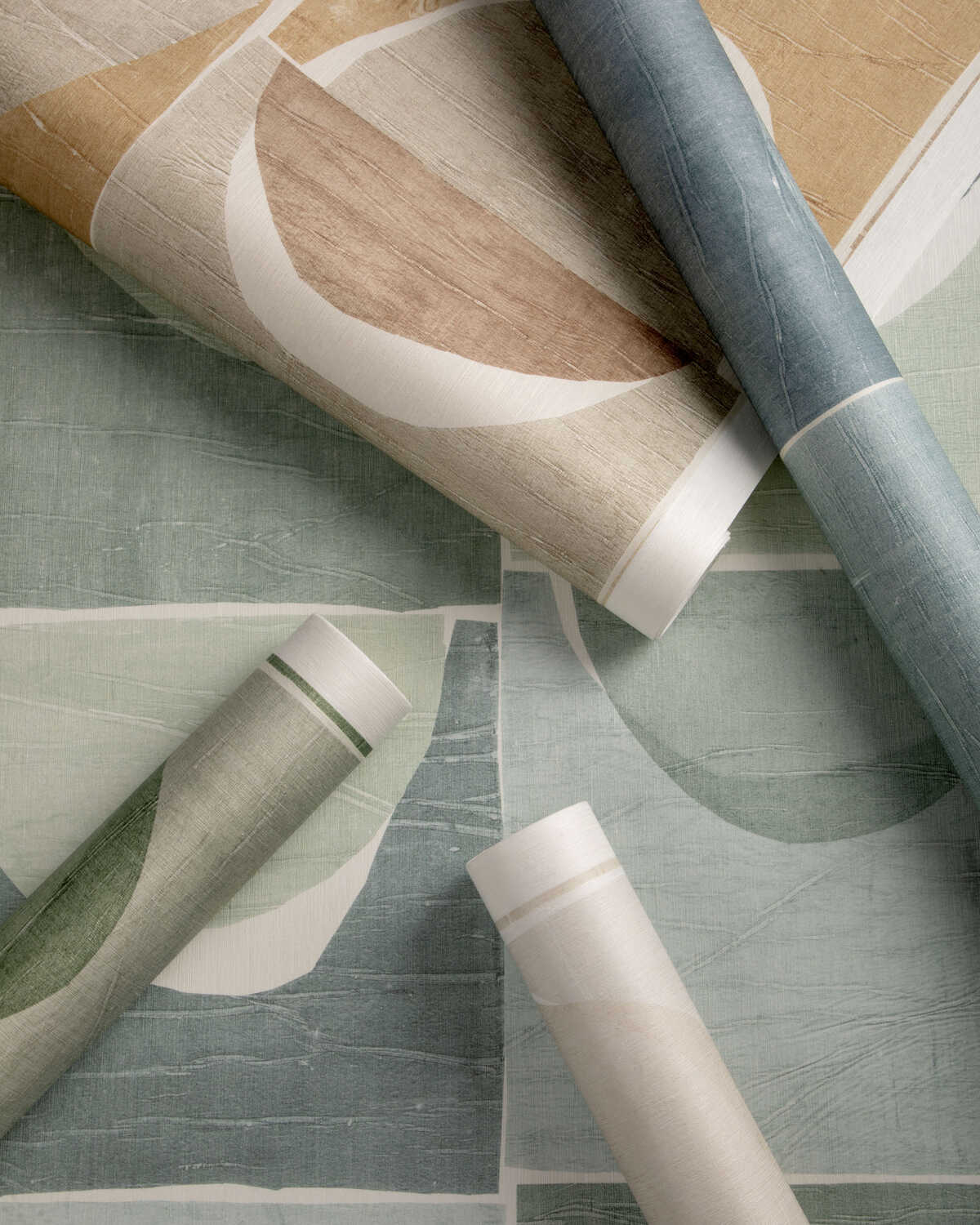 Niko Mod - Indigo - KRAVET COUTURE Papel pintado