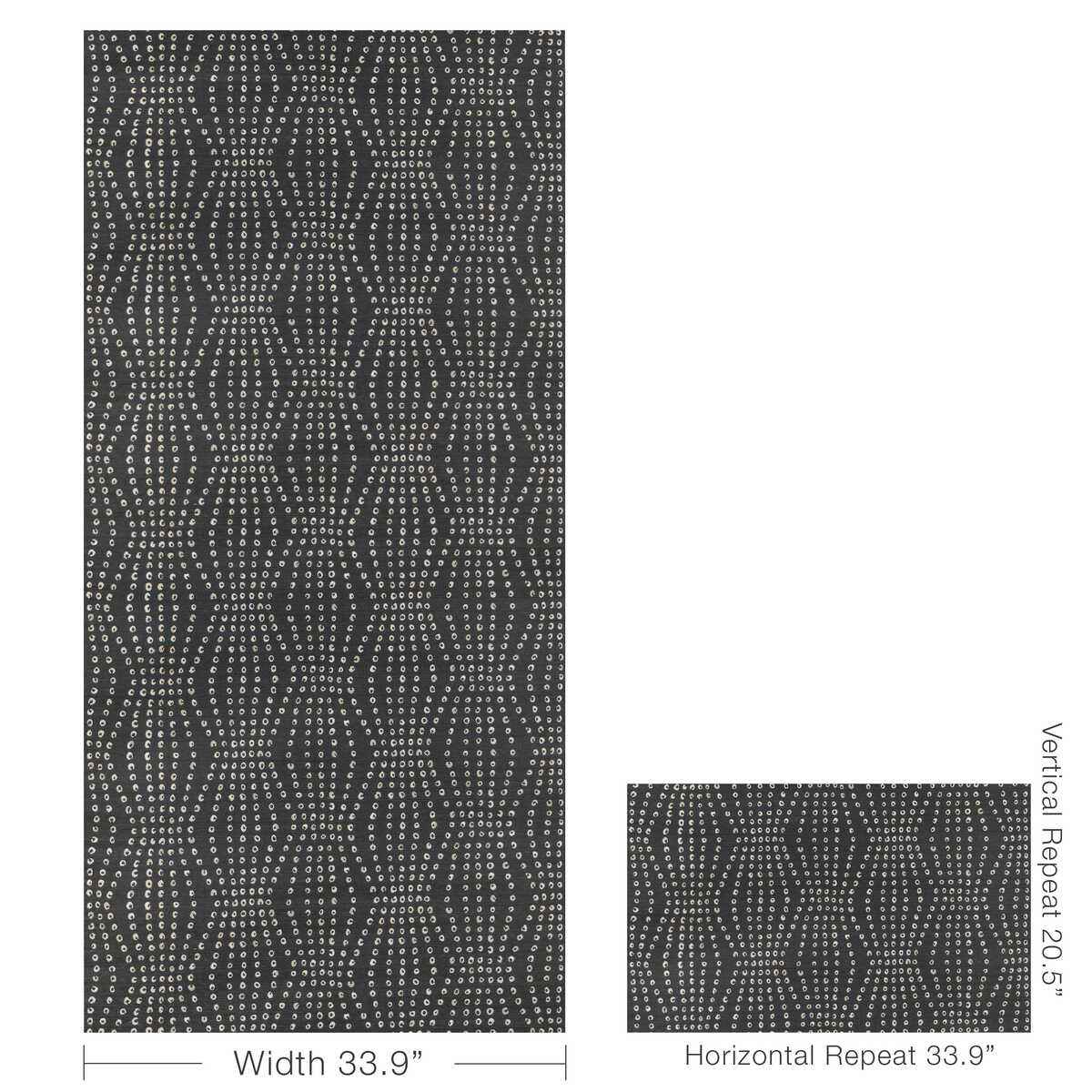 Puka-Ebony-Kravet-Couture-Wallpaper - KRAVET COUTURE Wallpaper