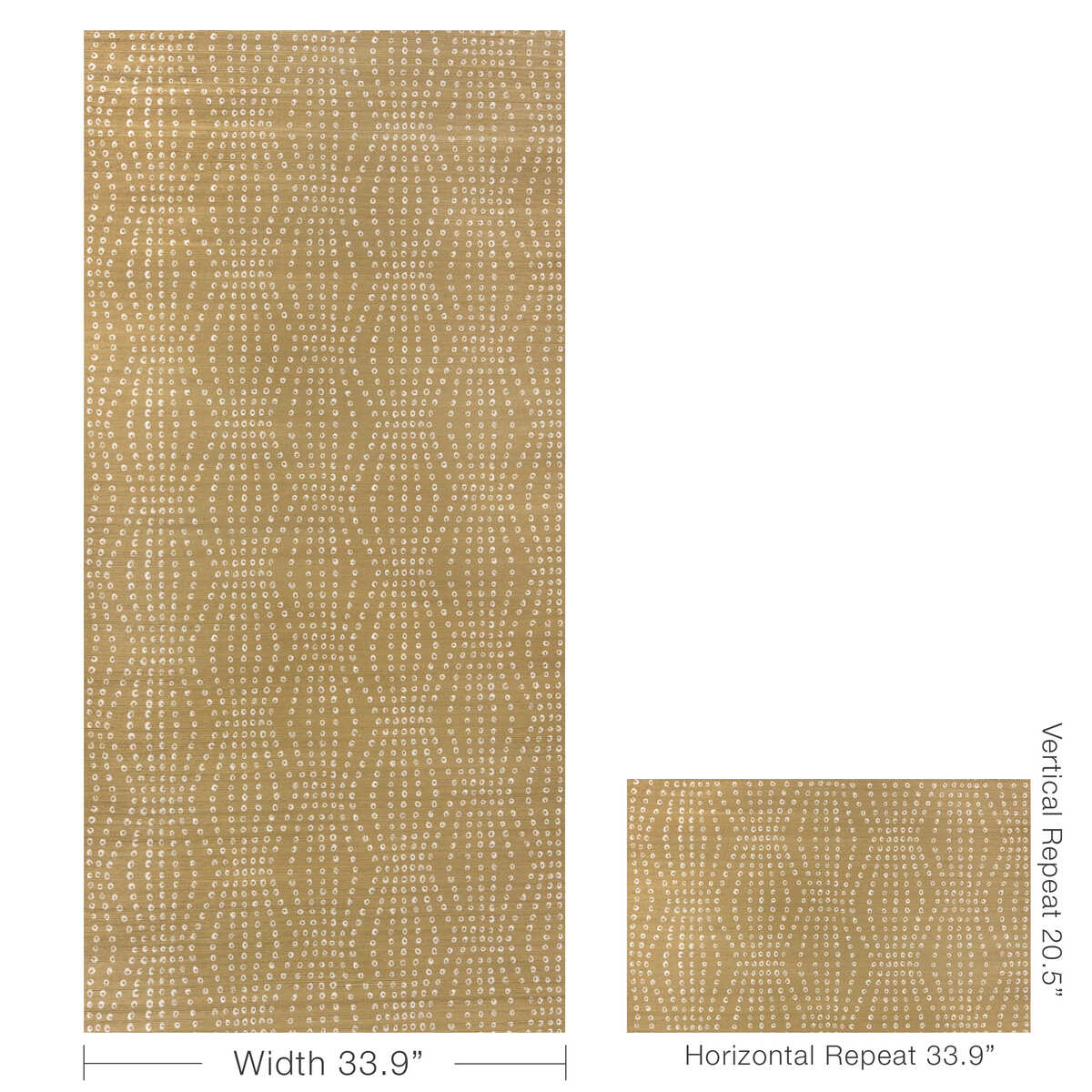 Puka - Vicuna - KRAVET COUTURE Wallpaper