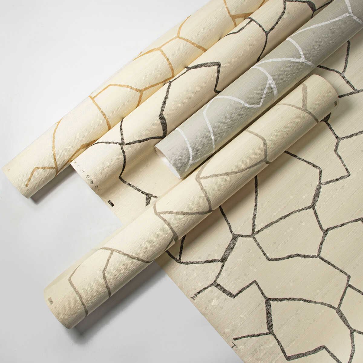 Kravet Couture W-Bark Cloth-Gold - KRAVET COUTURE Wallpaper
