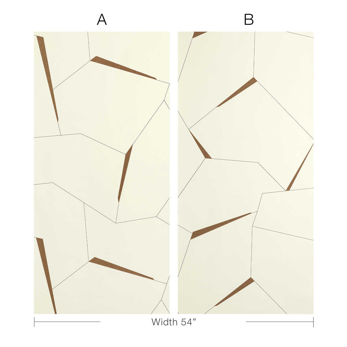 Divergent - Vicuna - KRAVET COUTURE Wallpaper